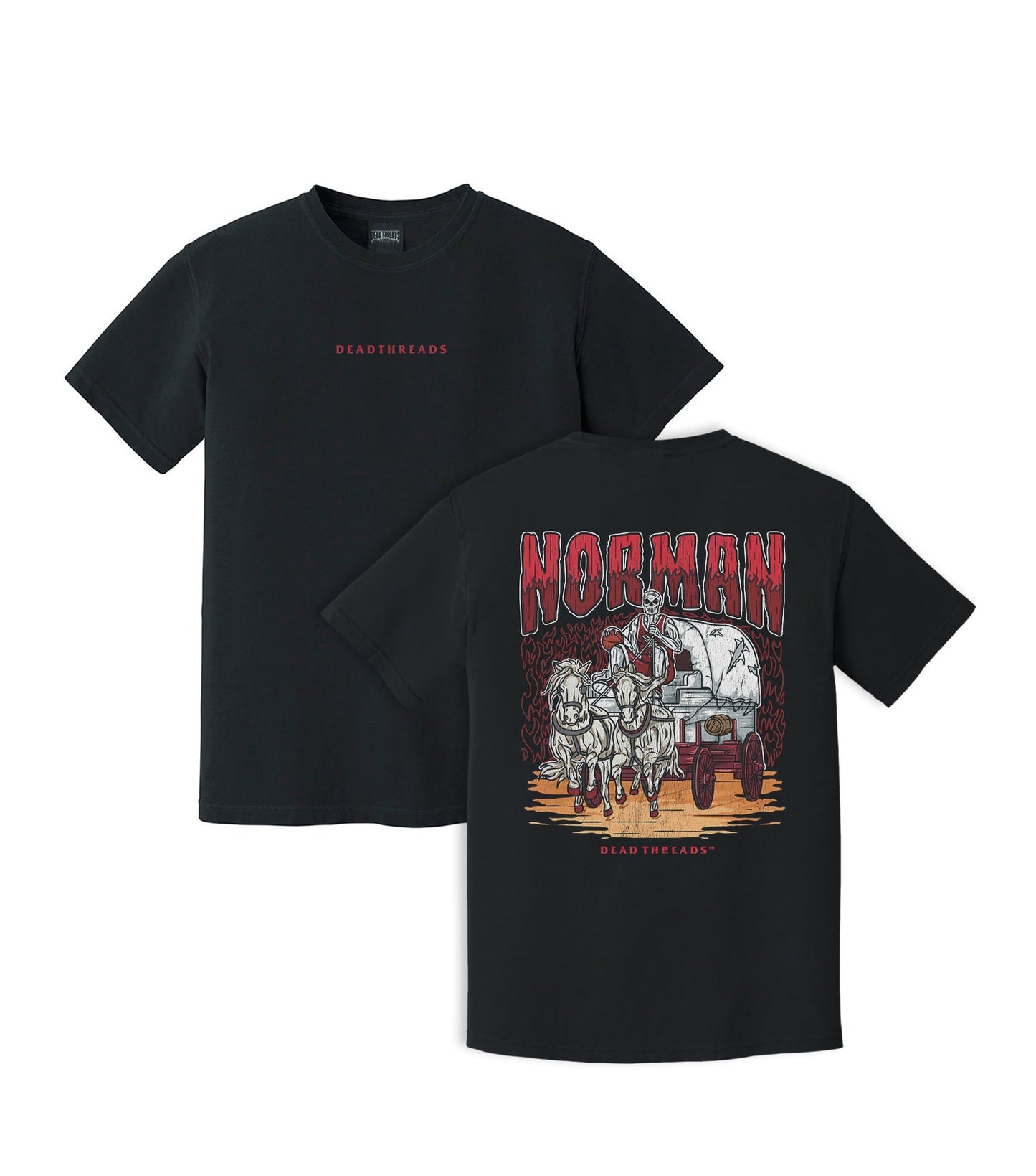 NORMAN BASKETBALL - “DT ESSENTIAL" PREMIUM T - SHIRT – T-Shirt – Dead Threads Apparel
