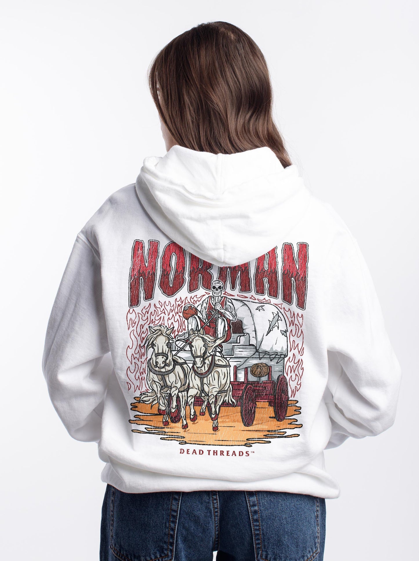 NORMAN BASKETBALL - HOODIE – Hoodie – Dead Threads Apparel