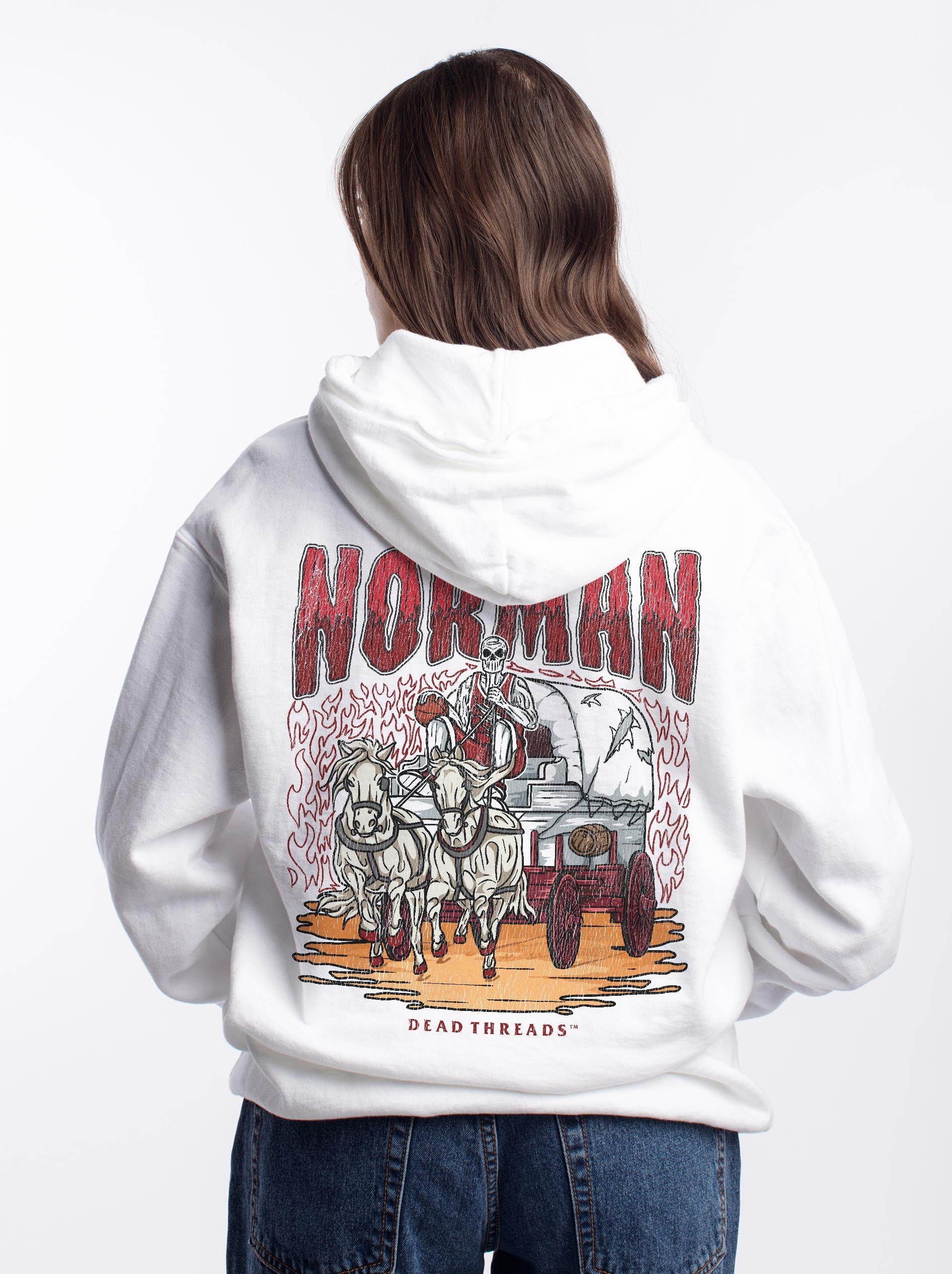 NORMAN BASKETBALL - HOODIE – Hoodie – Dead Threads Apparel