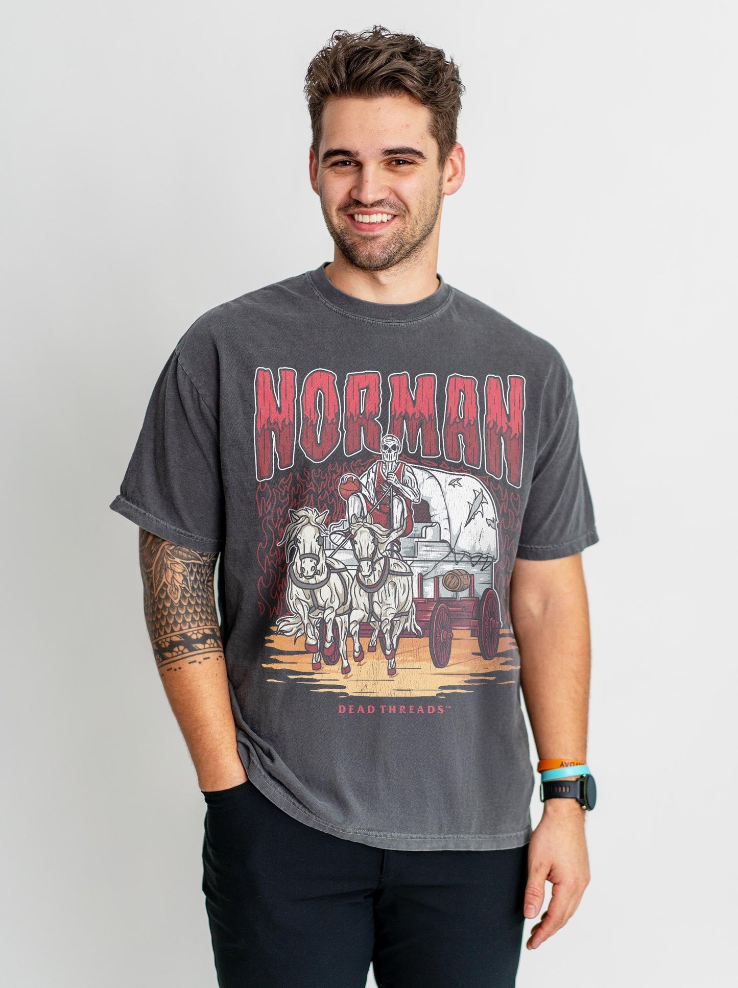 NORMAN BASKETBALL – T-Shirt – Dead Threads Apparel