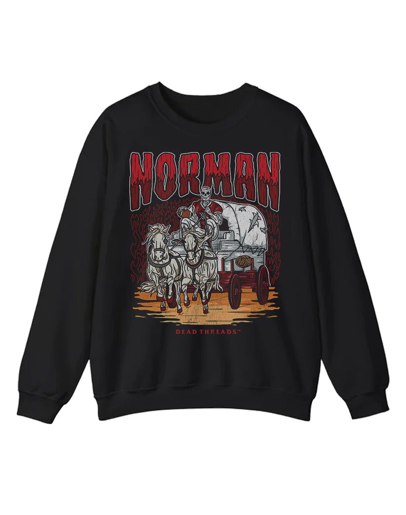 NORMAN FOOTBALL CREWNECK SWEATSHIRT – Sweatshirt – Dead Threads Apparel