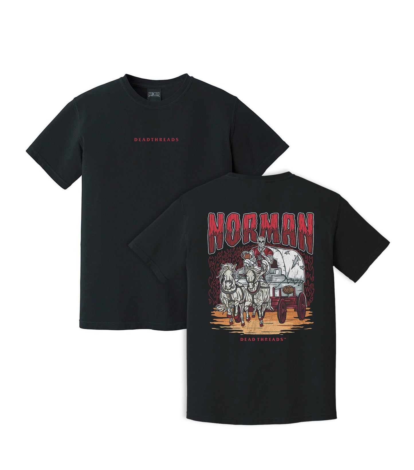 NORMAN FOOTBALL - “DT ESSENTIAL" PREMIUM T - SHIRT – T-Shirt – Dead Threads Apparel