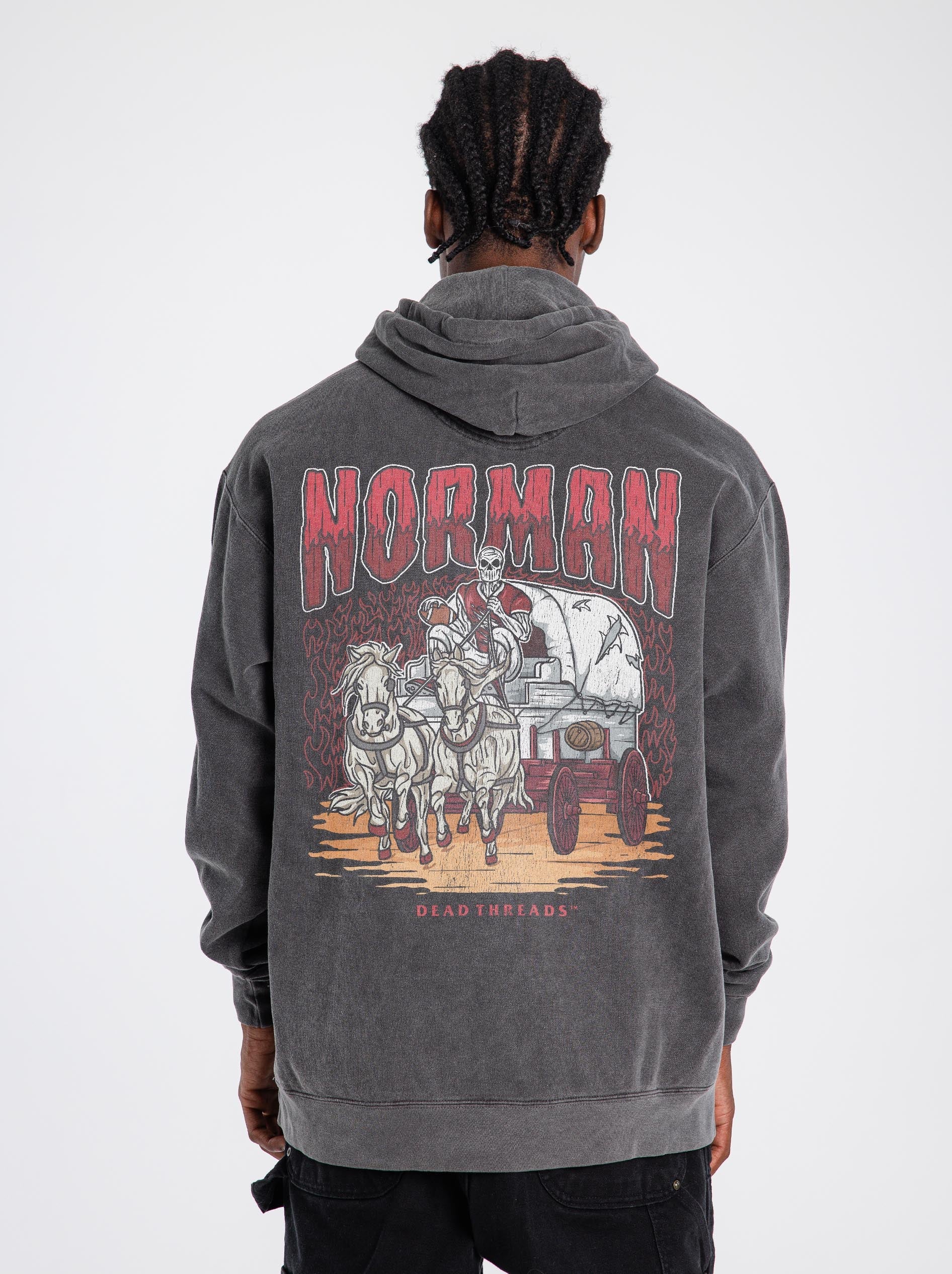 NORMAN FOOTBALL - HOODIE – Hoodie – Dead Threads Apparel