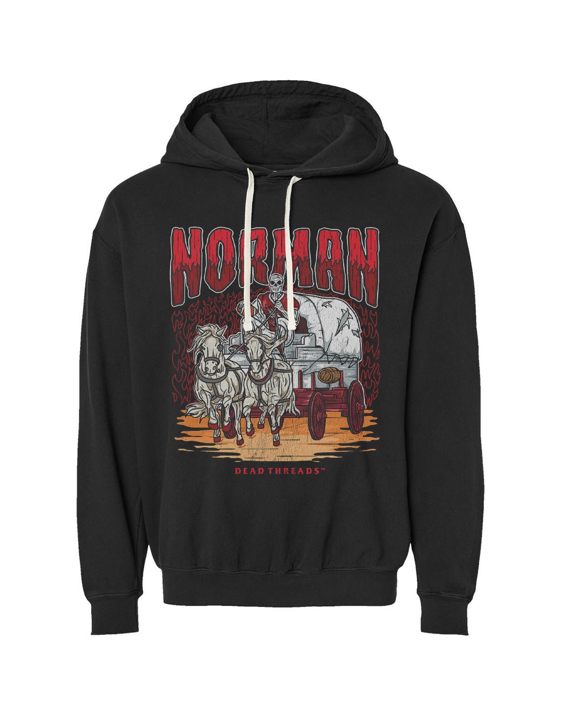 NORMAN FOOTBALL - LIGHTWEIGHT HOODIE – Lightweight – Dead Threads Apparel