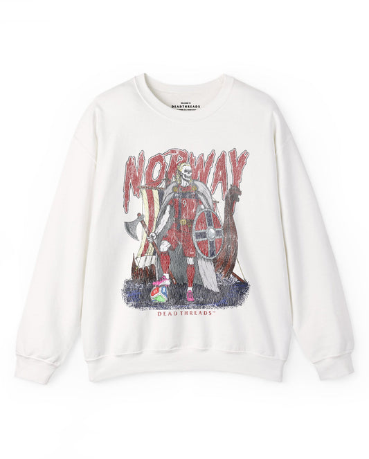 NORWAY SOCCER - CREWNECK SWEATSHIRT – Sweatshirt – Dead Threads Apparel