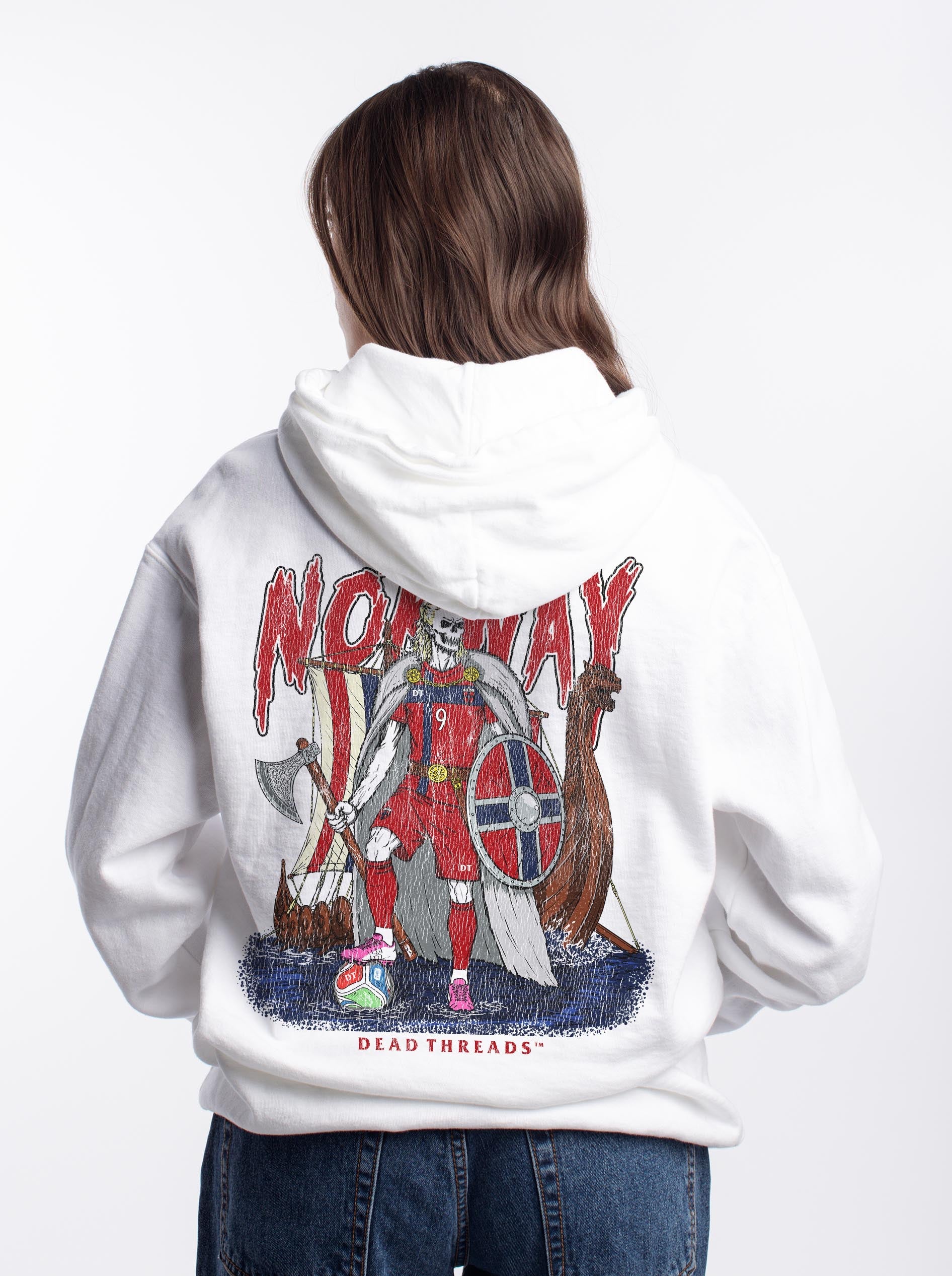NORWAY SOCCER - “DT ESSENTIAL" HOODIE – Hoodie – Dead Threads Apparel