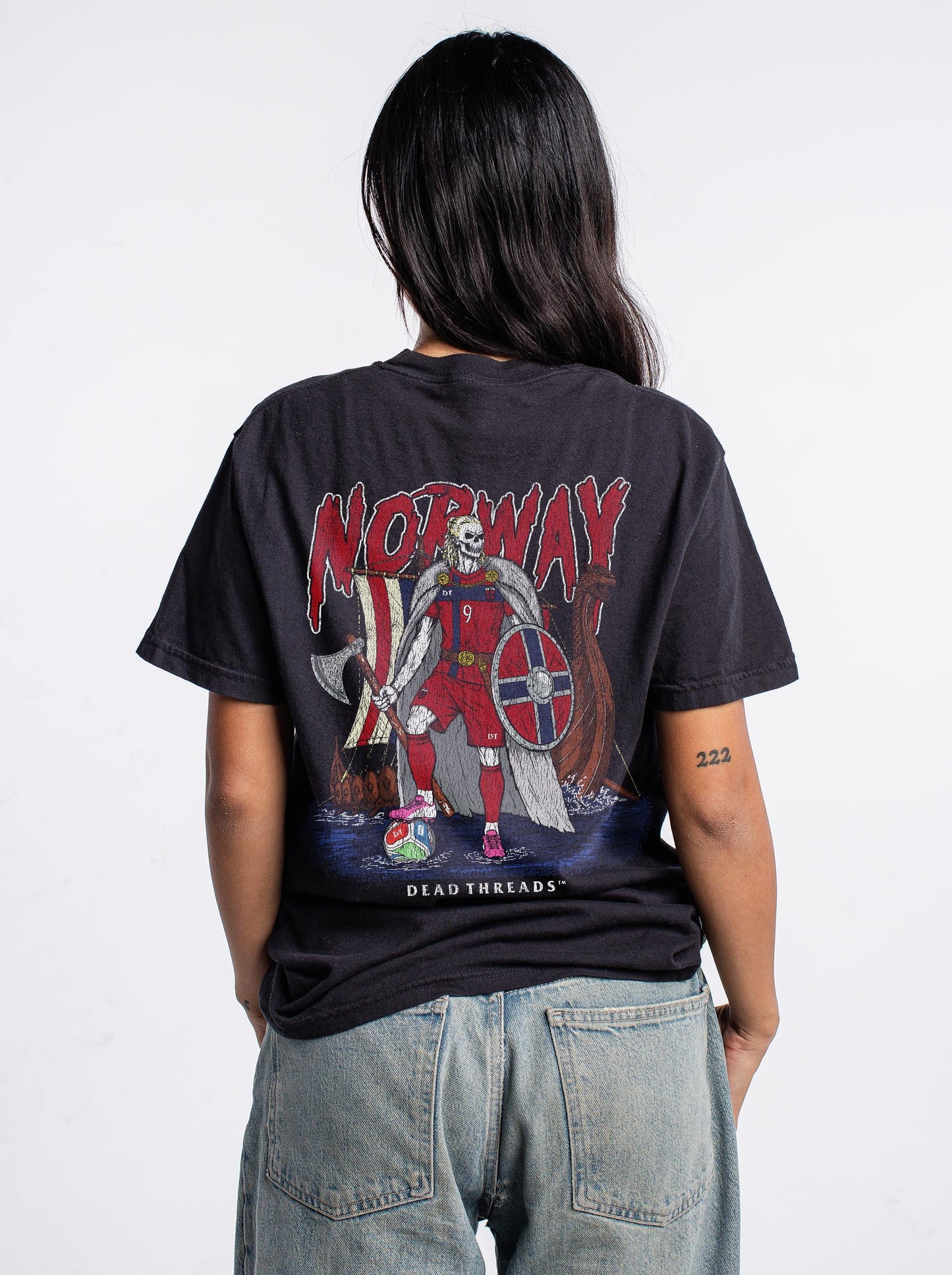 NORWAY SOCCER - “DT ESSENTIAL" PREMIUM T-SHIRT – T-Shirt – Dead Threads Apparel