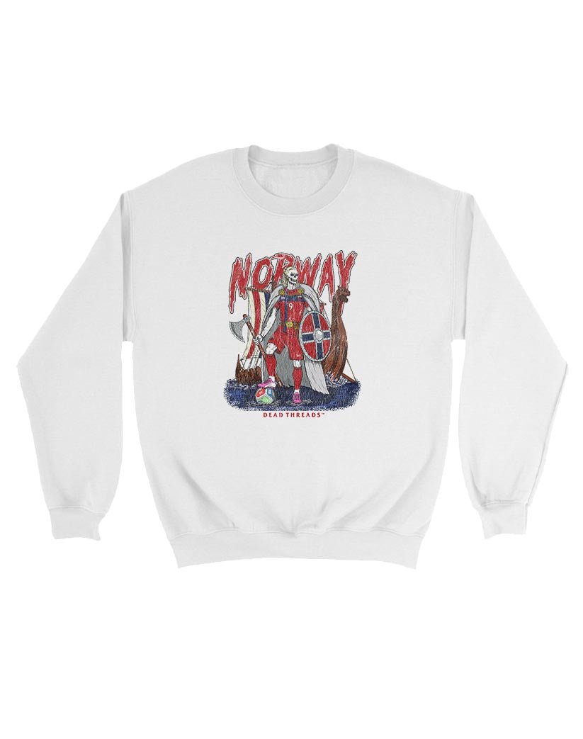 NORWAY SOCCER - KIDS CREWNECK SWEATSHIRT – Kids clothes – Dead Threads Apparel