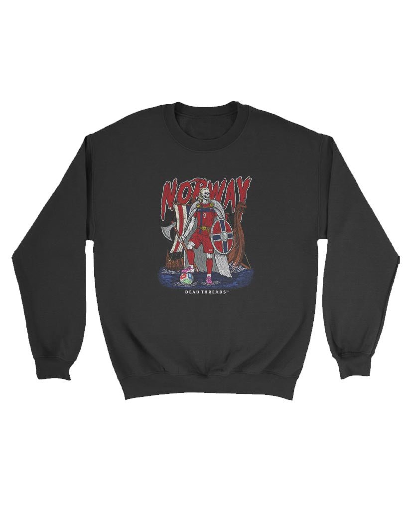 NORWAY SOCCER - KIDS CREWNECK SWEATSHIRT – Kids clothes – Dead Threads Apparel