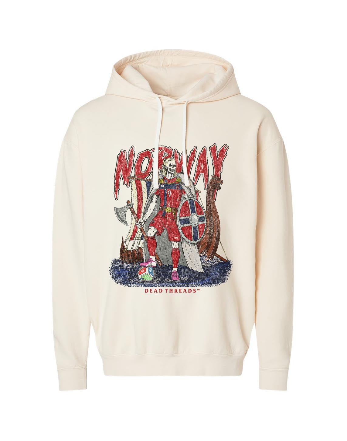 NORWAY SOCCER - LIGHTWEIGHT HOODIE – Lightweight – Dead Threads Apparel