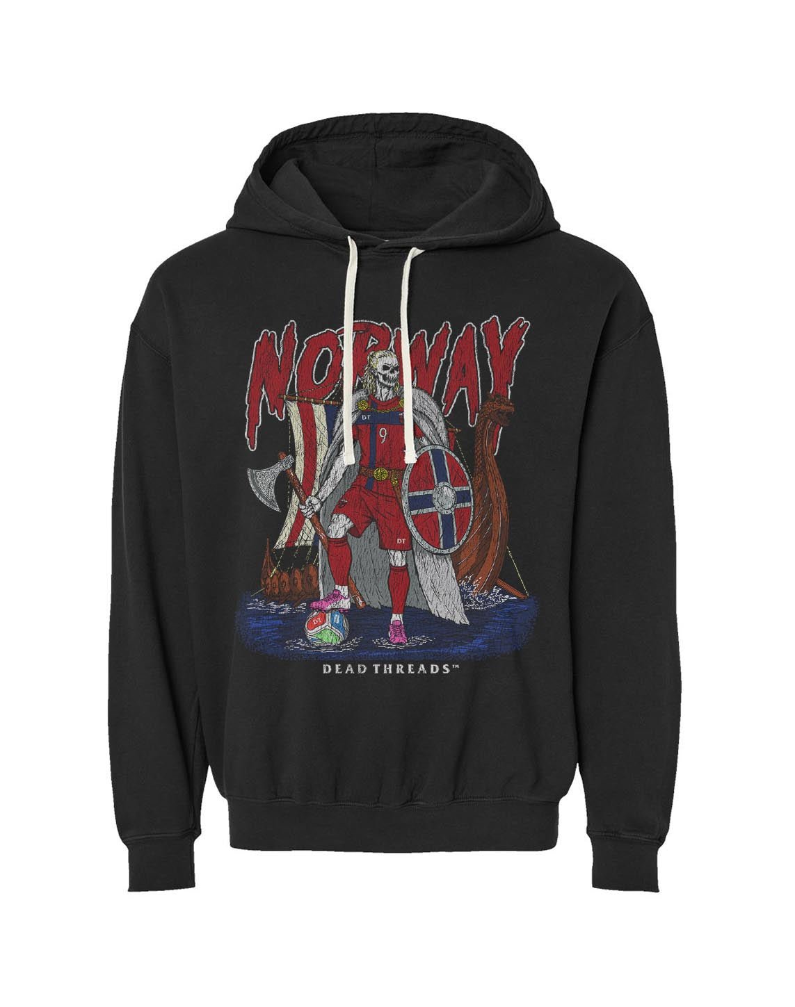 NORWAY SOCCER - LIGHTWEIGHT HOODIE – Lightweight – Dead Threads Apparel