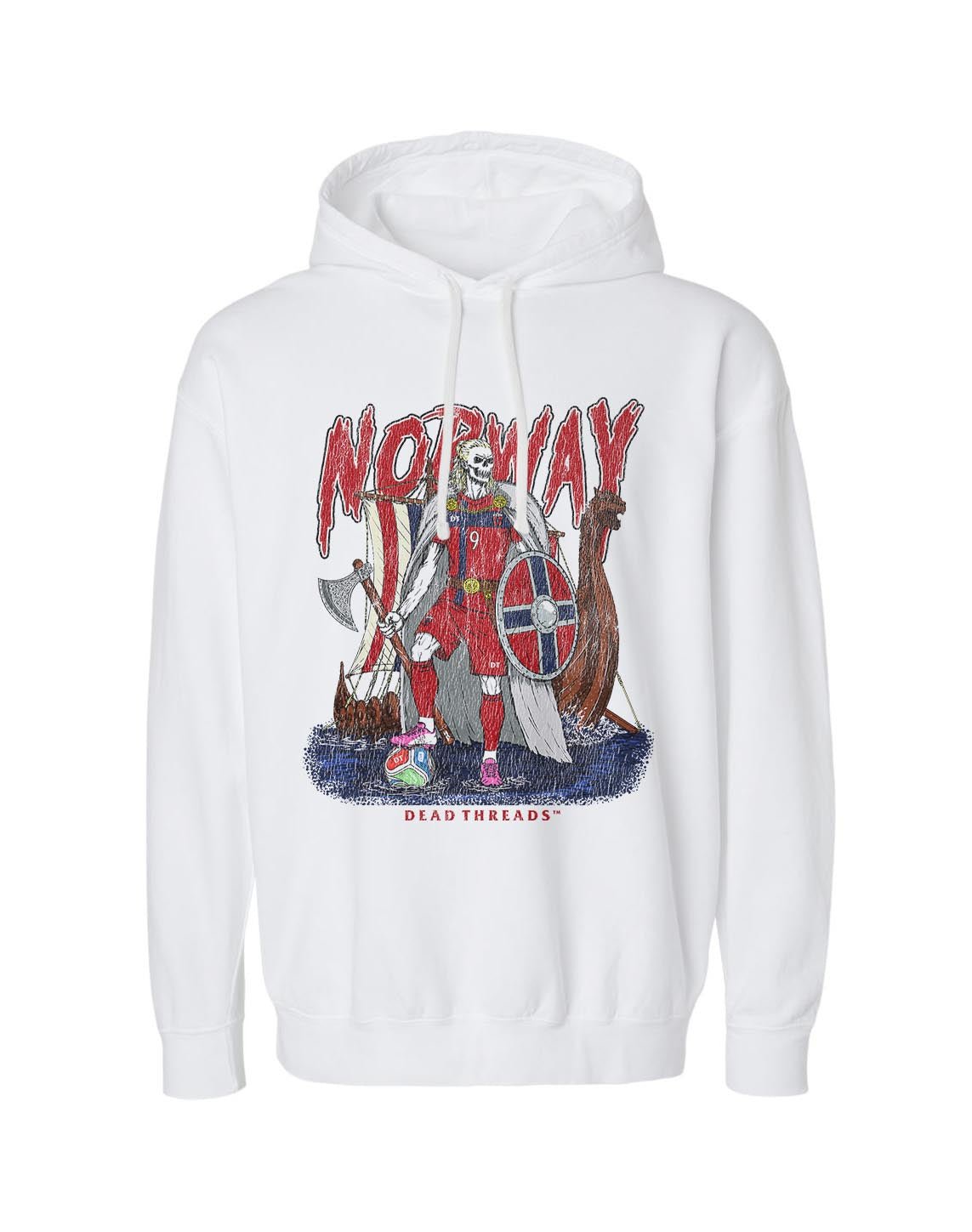 NORWAY SOCCER - LIGHTWEIGHT HOODIE – Lightweight – Dead Threads Apparel