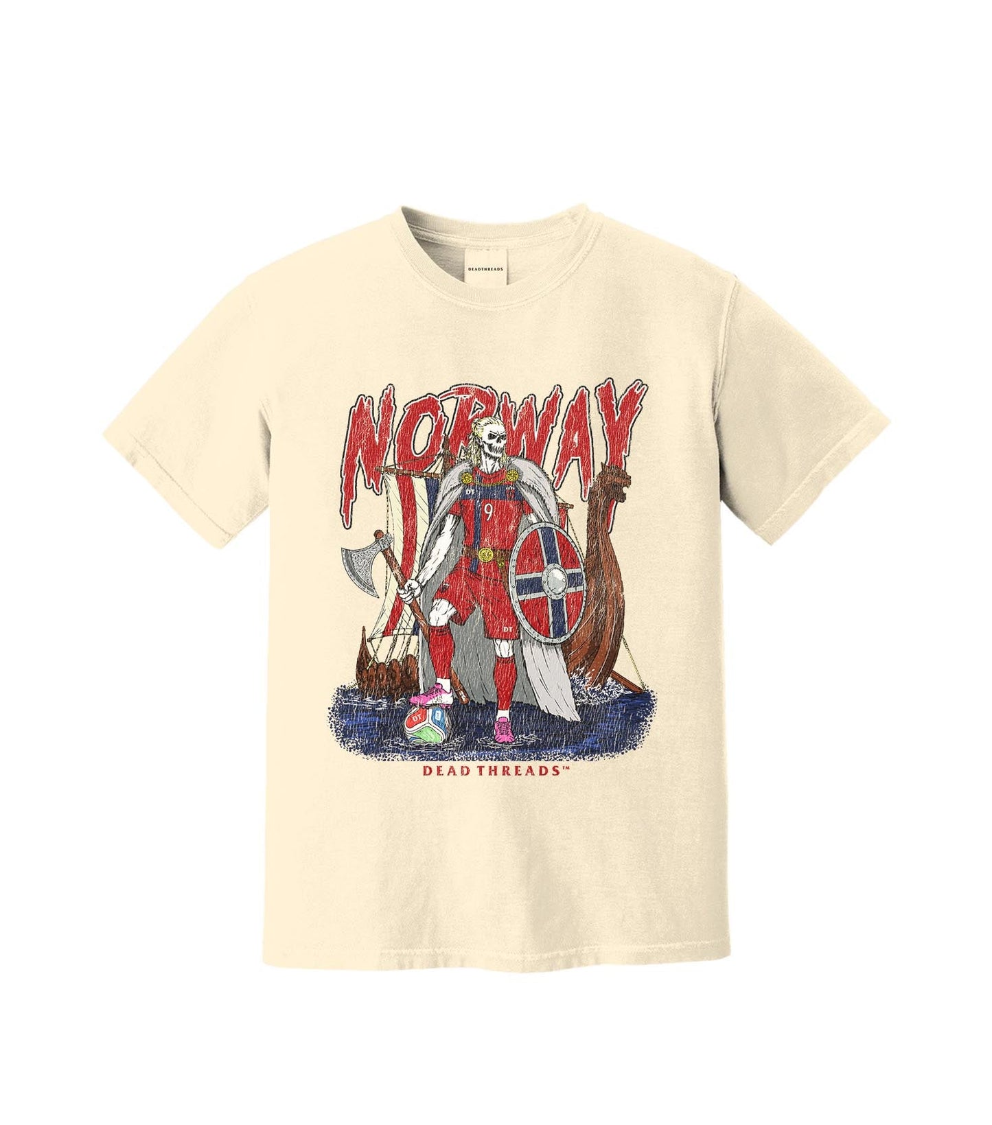NORWAY SOCCER – T-Shirt – Dead Threads Apparel