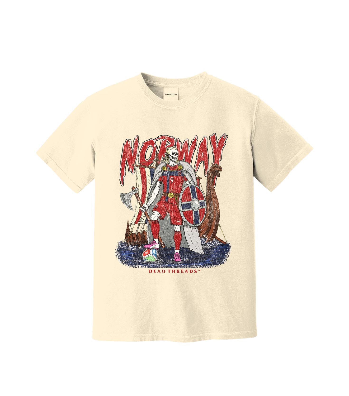 NORWAY SOCCER – T-Shirt – Dead Threads Apparel