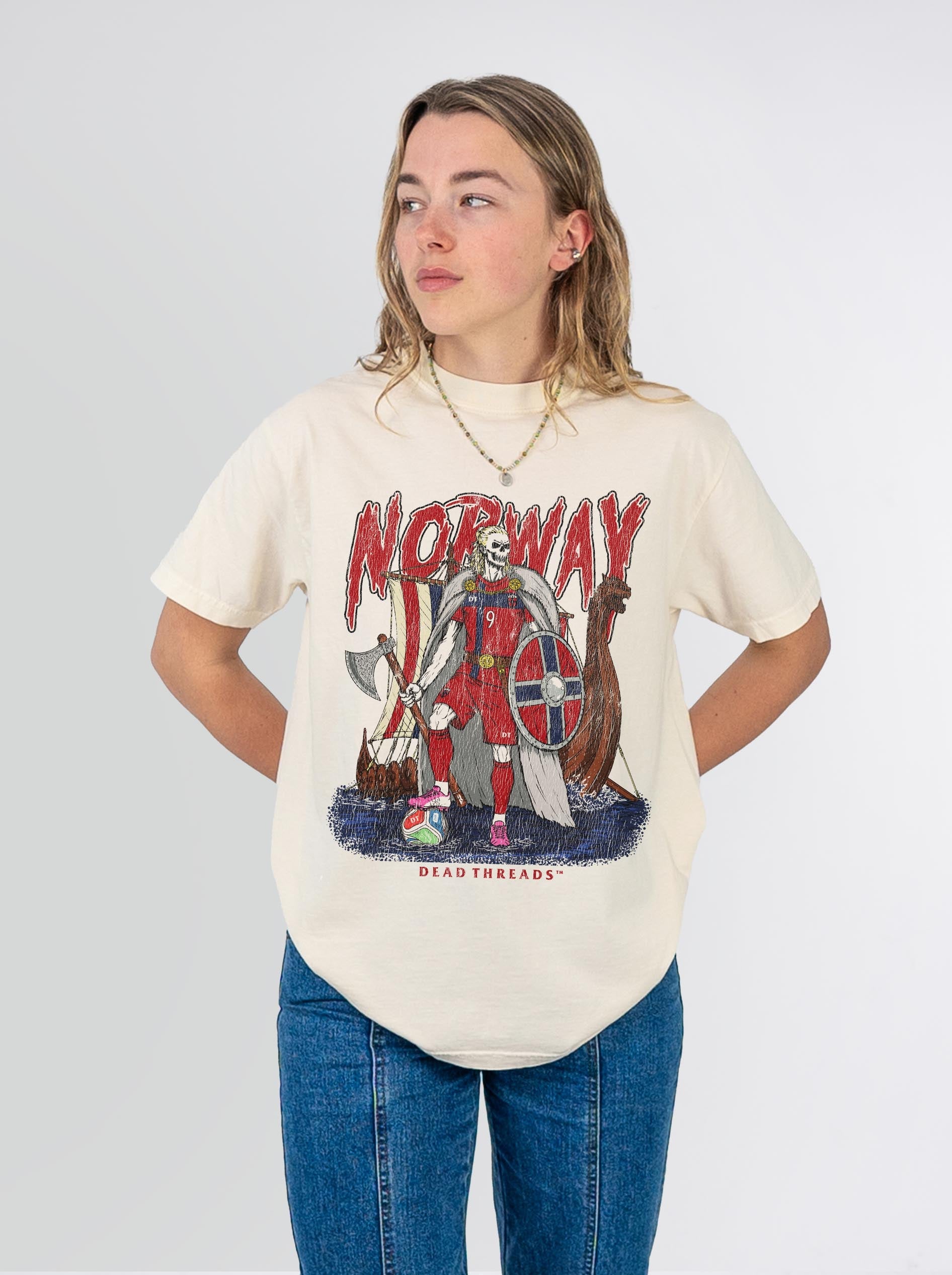 NORWAY SOCCER – T-Shirt – Dead Threads Apparel