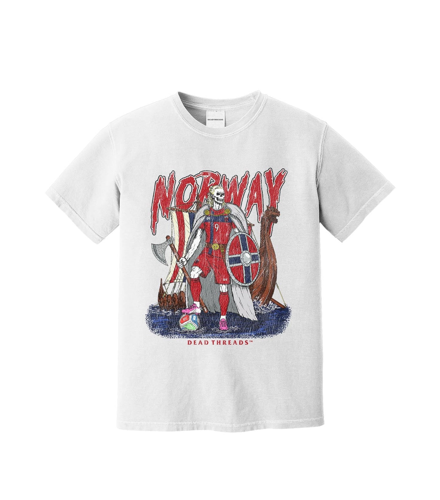 NORWAY SOCCER – T-Shirt – Dead Threads Apparel