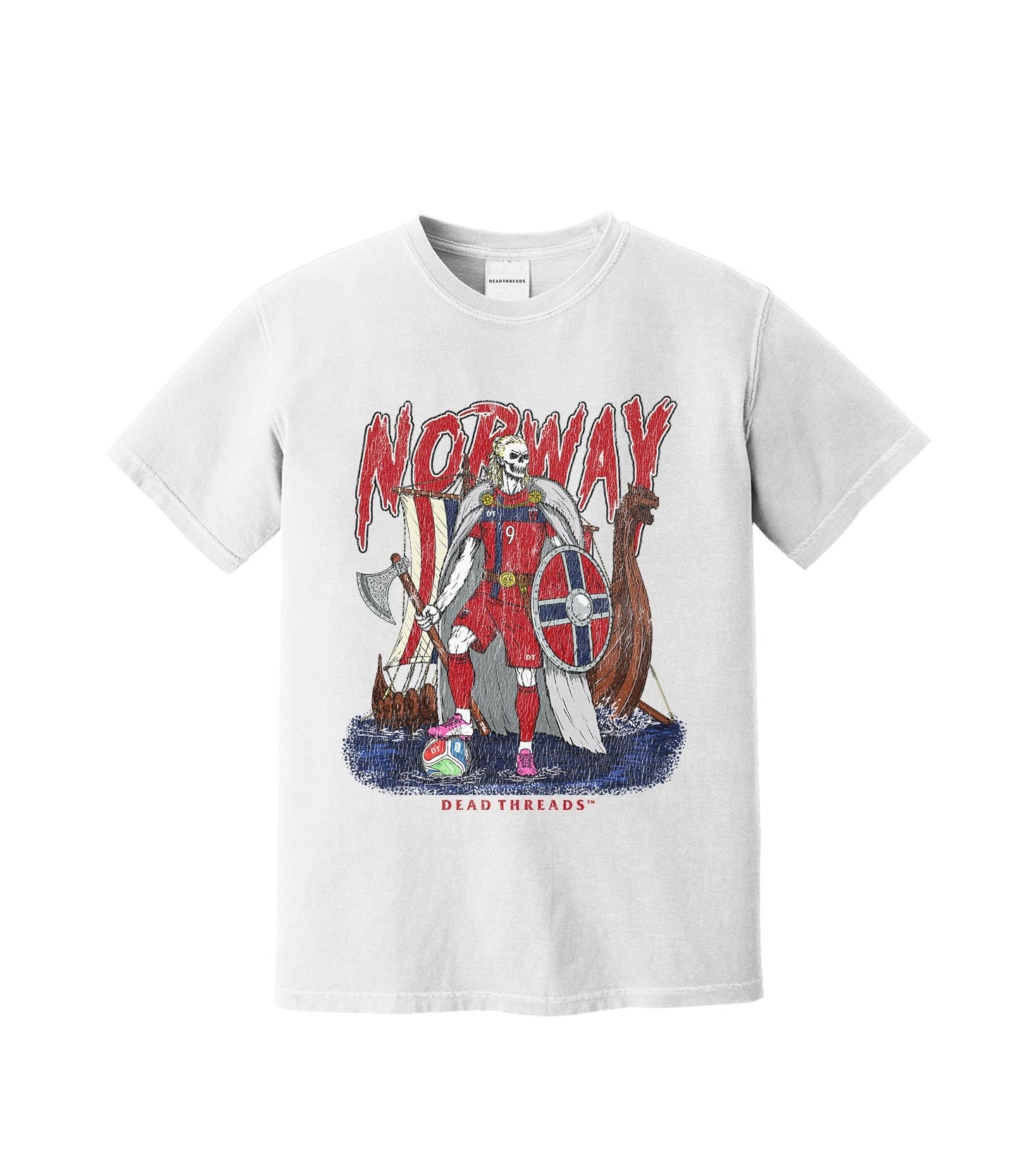 NORWAY SOCCER – T-Shirt – Dead Threads Apparel