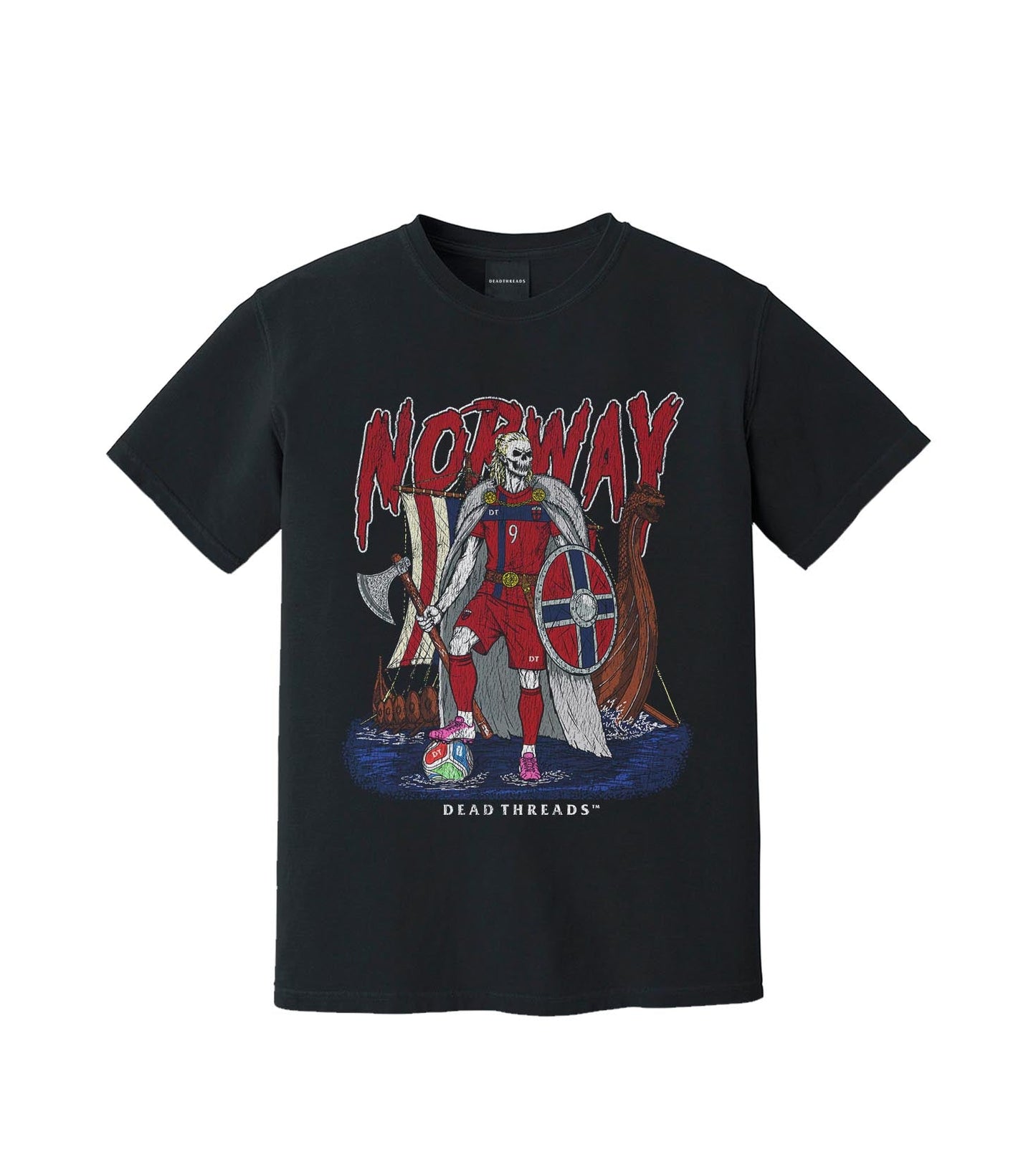 NORWAY SOCCER – T-Shirt – Dead Threads Apparel