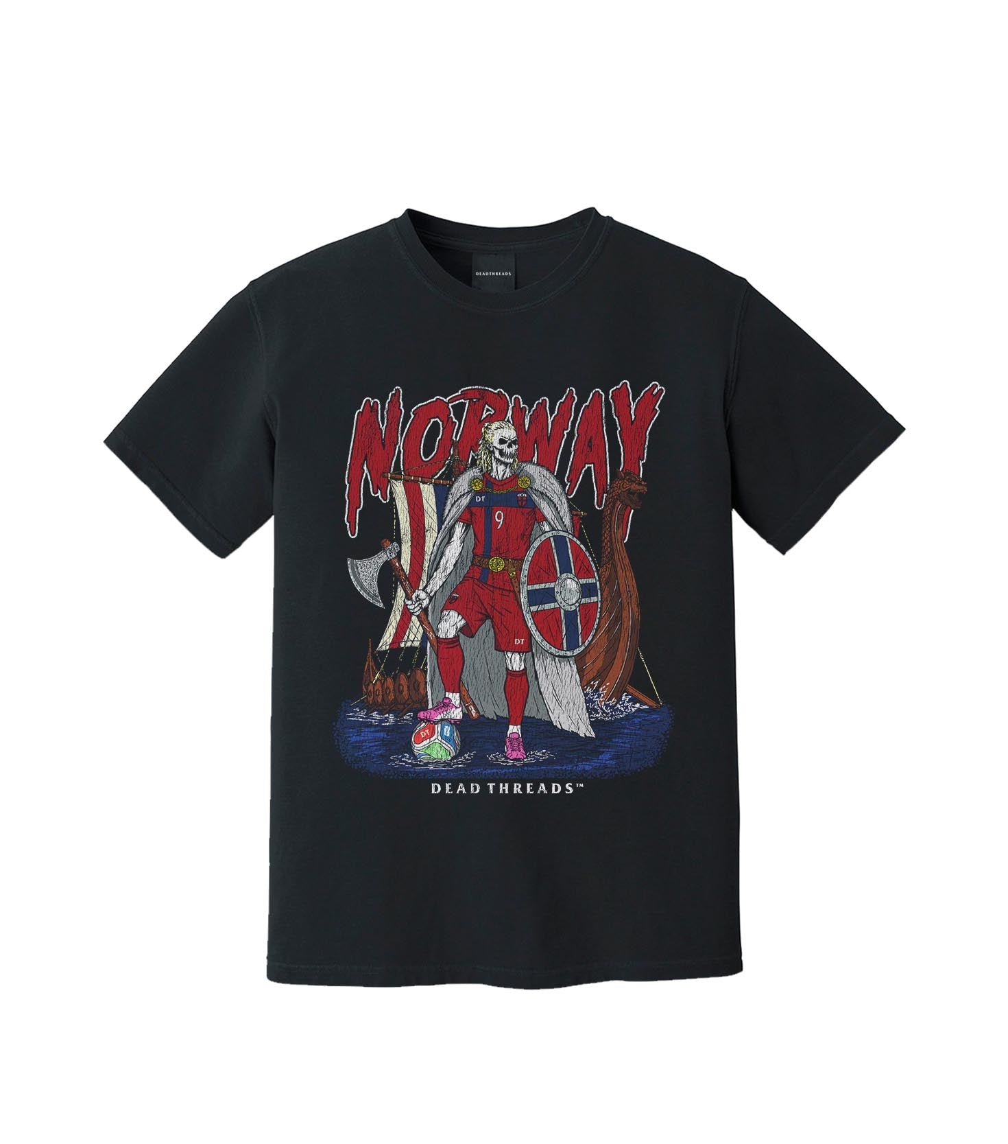 NORWAY SOCCER – T-Shirt – Dead Threads Apparel