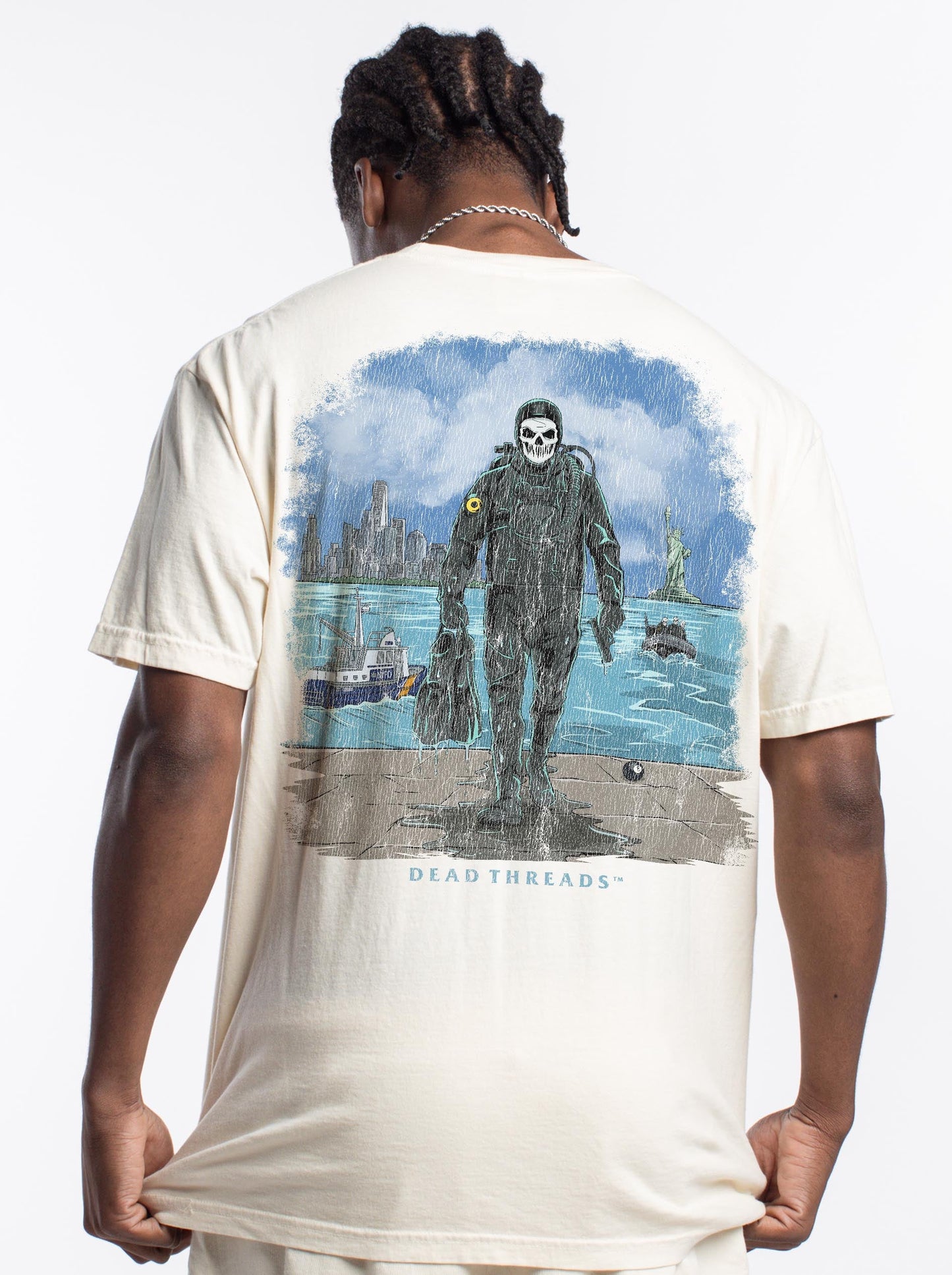 NYPD SCUBA TEAM - “DT ESSENTIAL" PREMIUM T - SHIRT – T-Shirt – Dead Threads Apparel