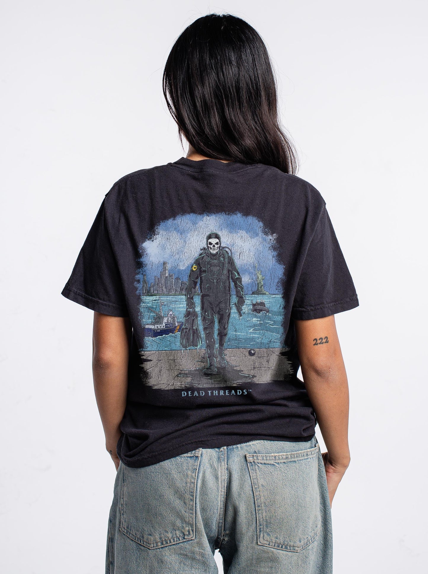 NYPD SCUBA TEAM - “DT ESSENTIAL" PREMIUM T - SHIRT – T-Shirt – Dead Threads Apparel