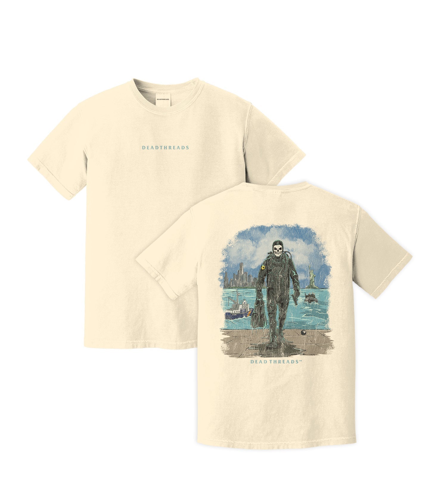 NYPD SCUBA TEAM - “DT ESSENTIAL" PREMIUM T - SHIRT – T-Shirt – Dead Threads Apparel