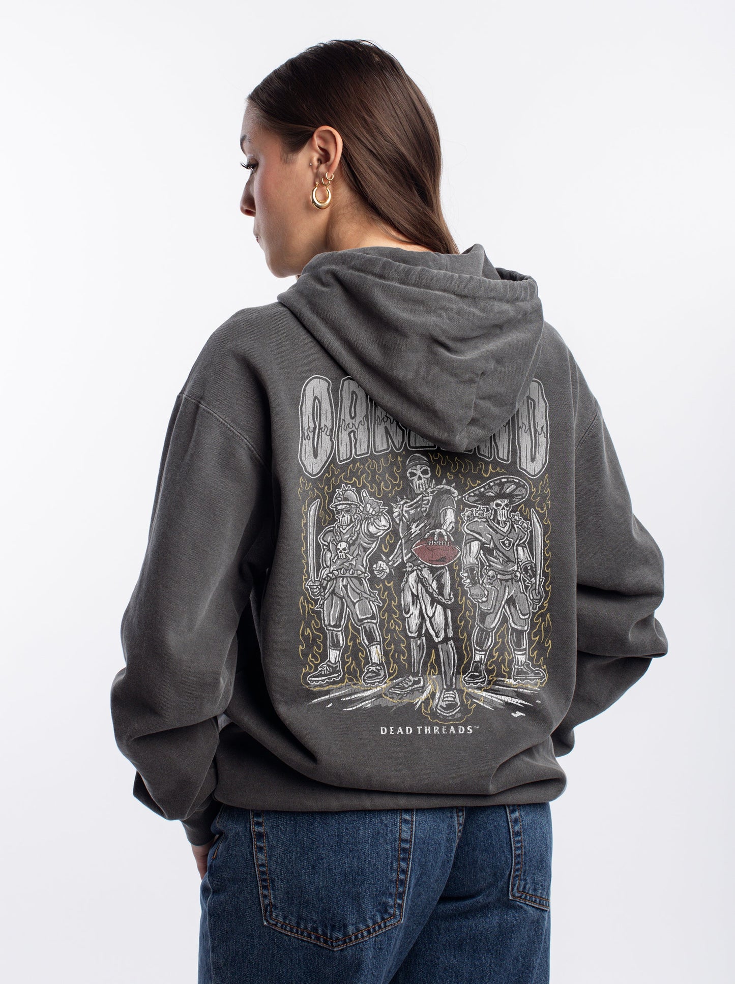 OAKLAND FOOTBALL - HOODIE – Hoodie – Dead Threads Apparel