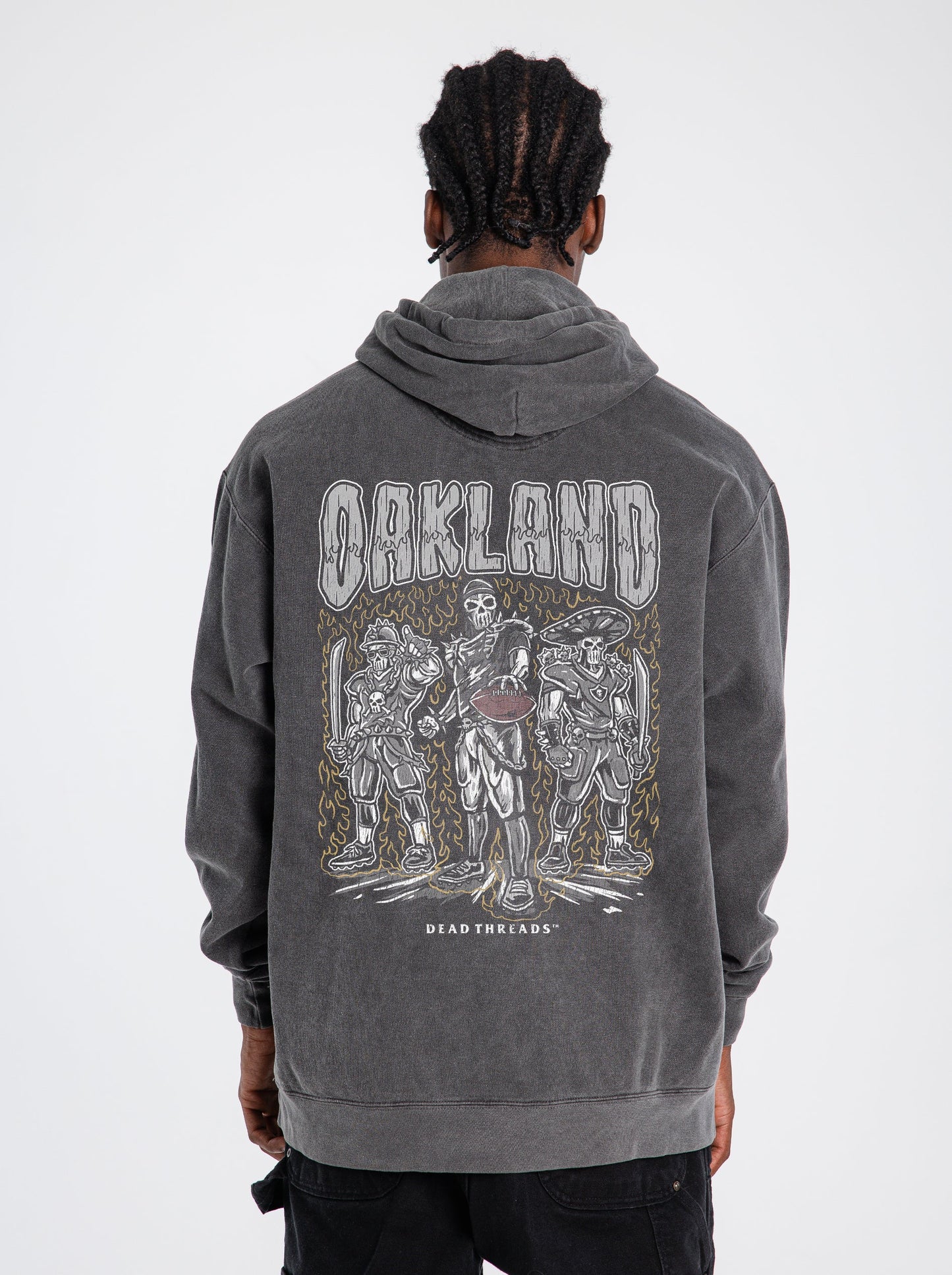 OAKLAND FOOTBALL - HOODIE – Hoodie – Dead Threads Apparel