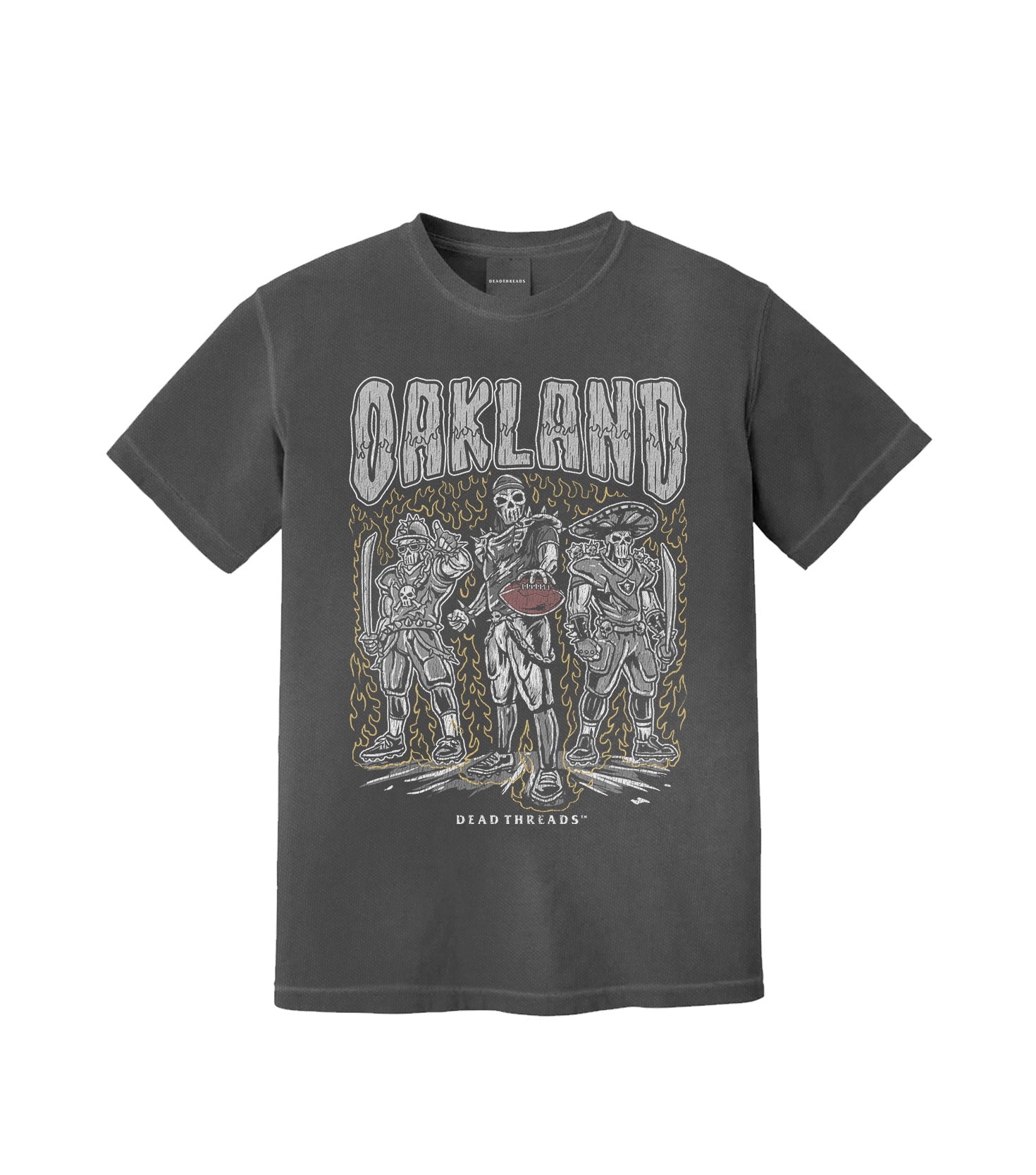 OAKLAND FOOTBALL – T-Shirt – Dead Threads Apparel