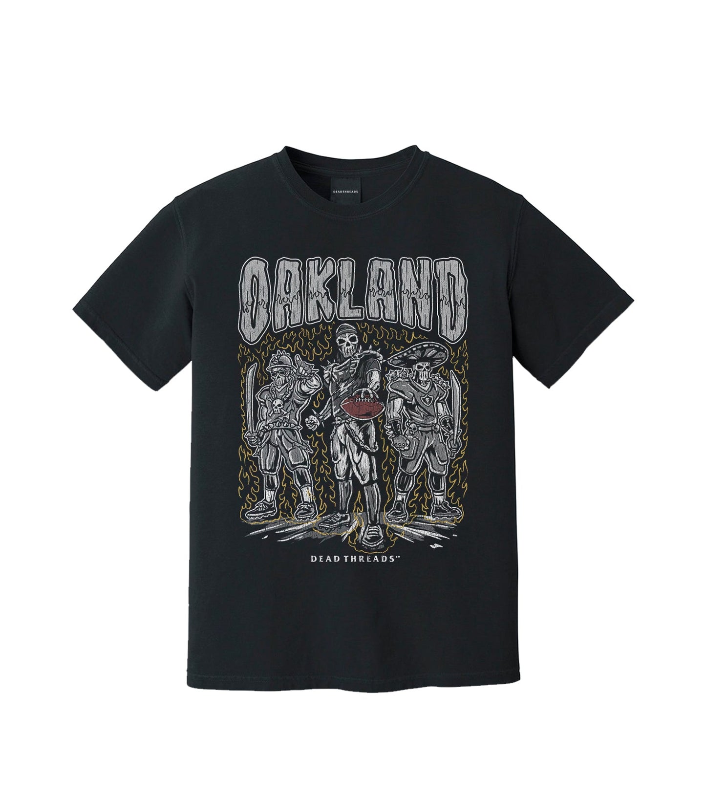 OAKLAND FOOTBALL – T-Shirt – Dead Threads Apparel