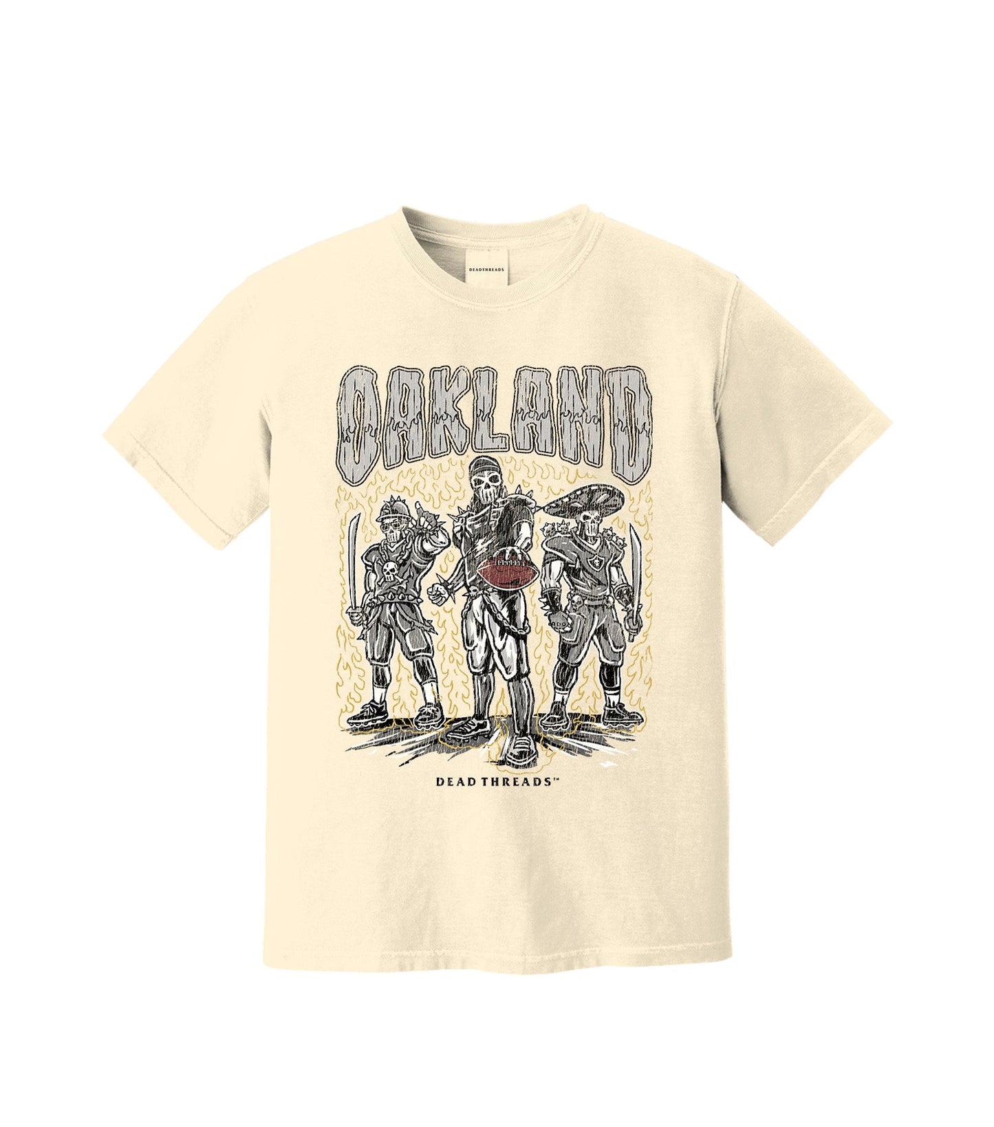 OAKLAND FOOTBALL – T-Shirt – Dead Threads Apparel