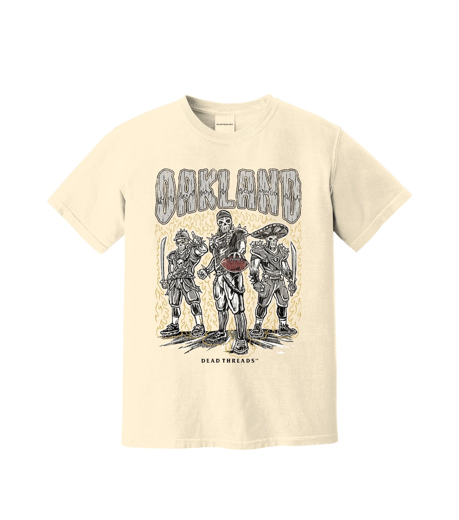 OAKLAND FOOTBALL – T-Shirt – Dead Threads Apparel