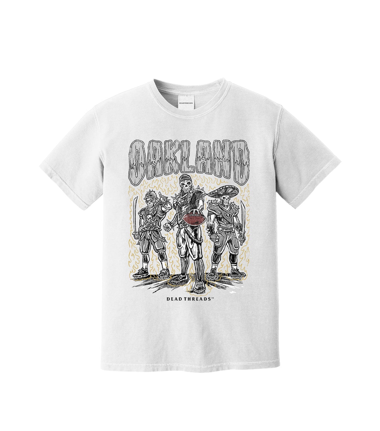 OAKLAND FOOTBALL – T-Shirt – Dead Threads Apparel