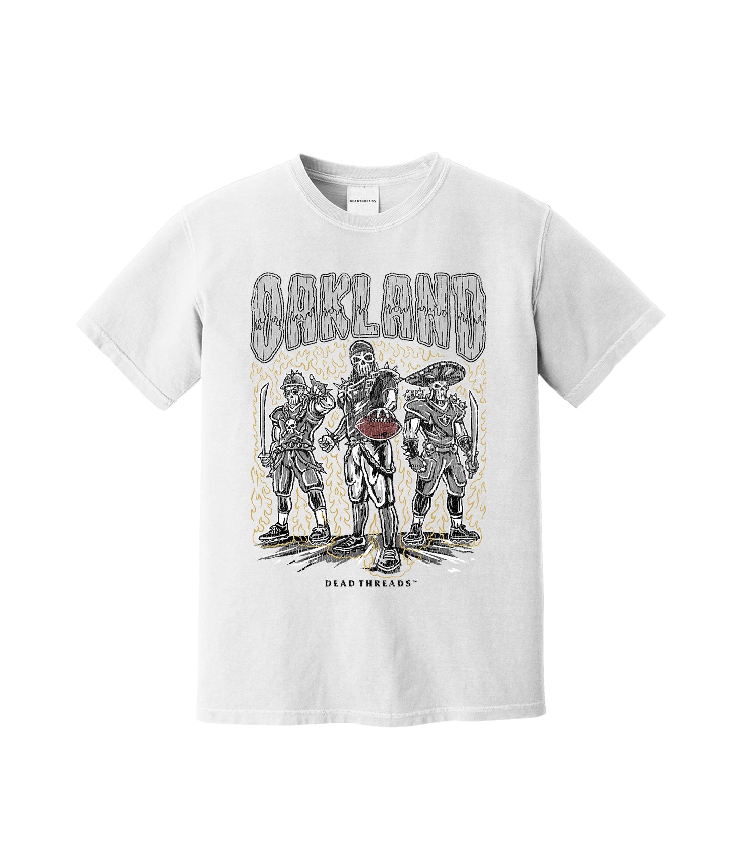 OAKLAND FOOTBALL – T-Shirt – Dead Threads Apparel