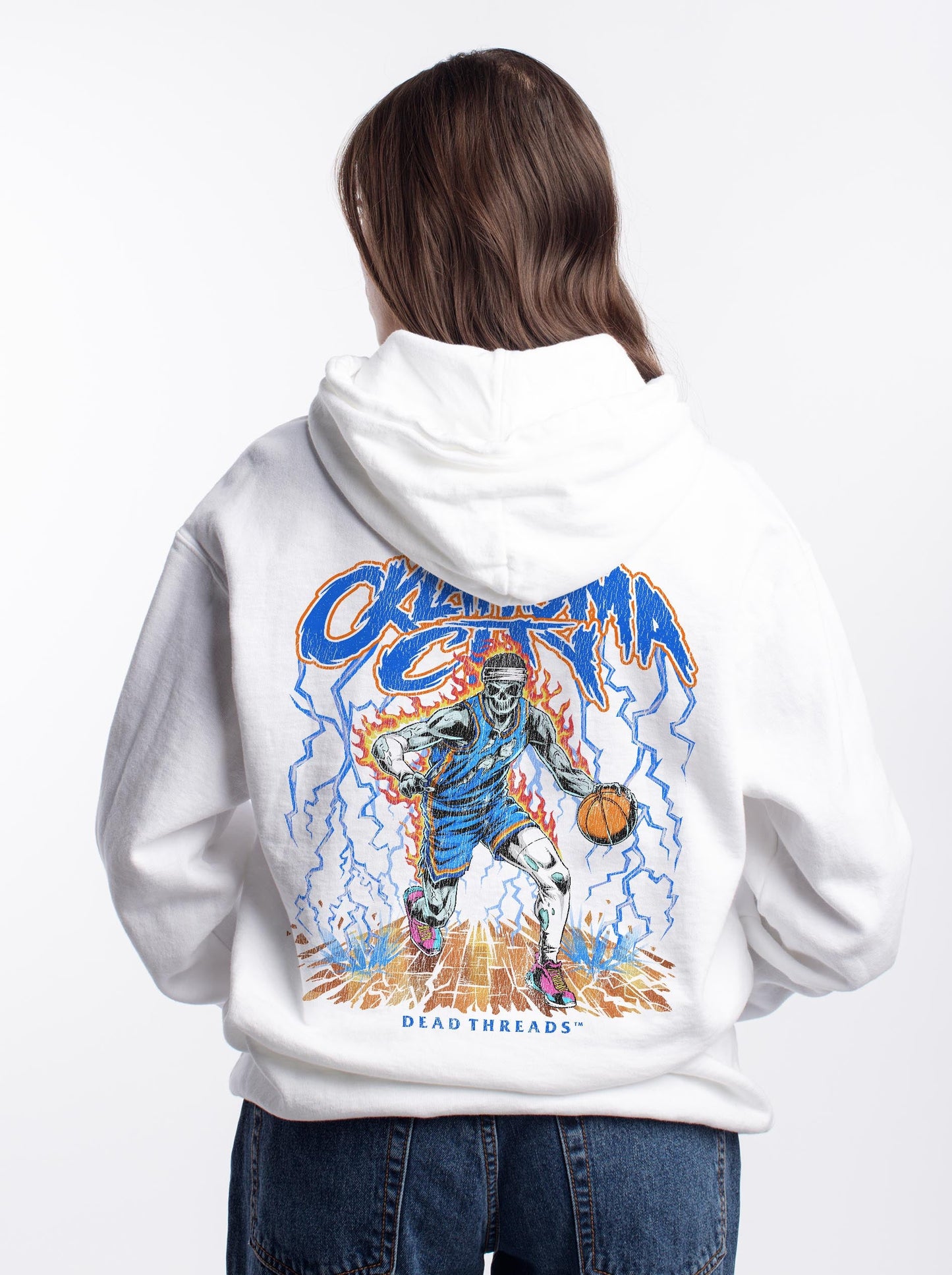 OKLAHOMA CITY BASKETBALL - “DT ESSENTIAL" HOODIE – Hoodie – Dead Threads Apparel