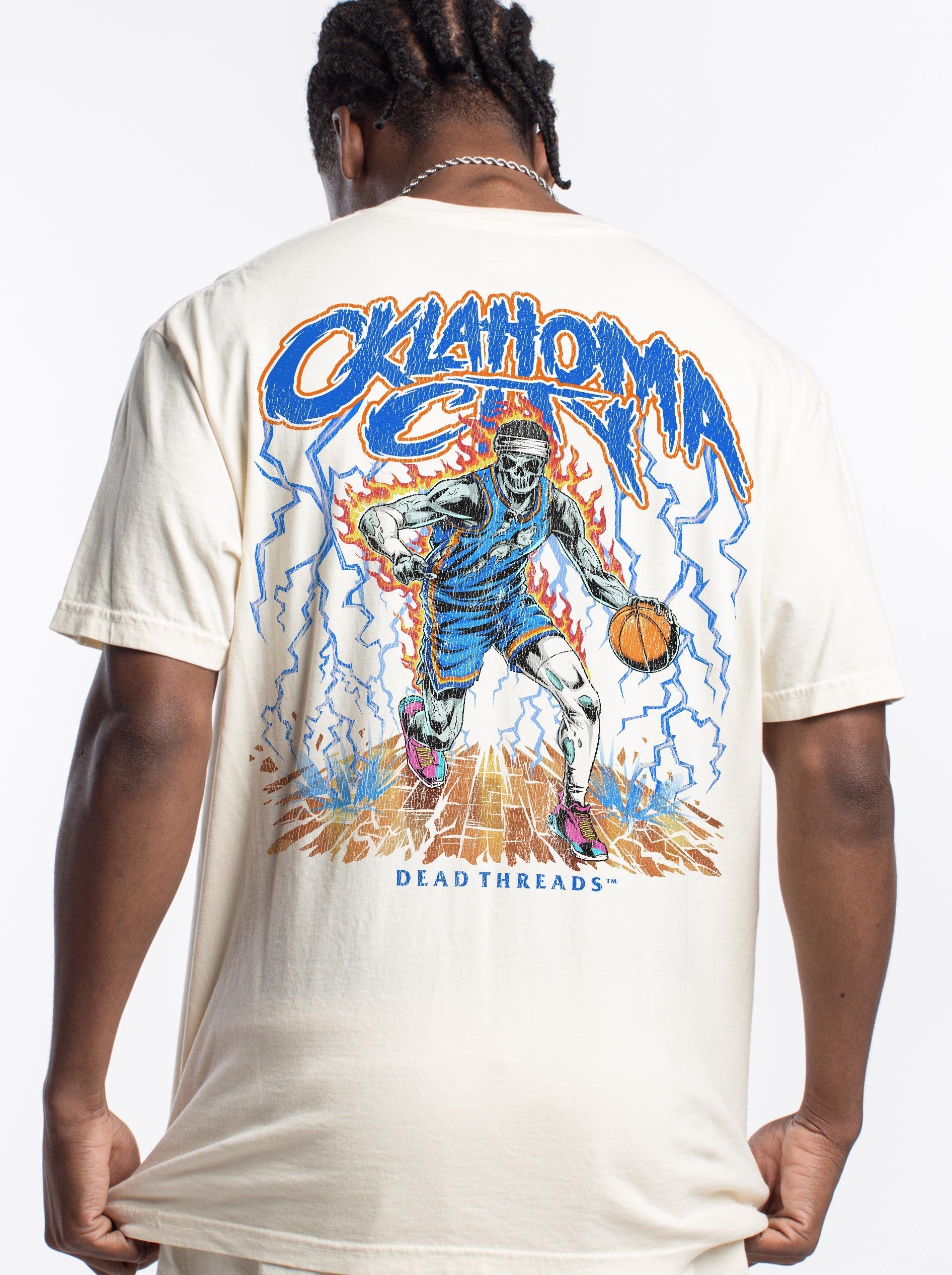 OKLAHOMA CITY BASKETBALL - “DT ESSENTIAL" PREMIUM T - SHIRT – T-Shirt – Dead Threads Apparel