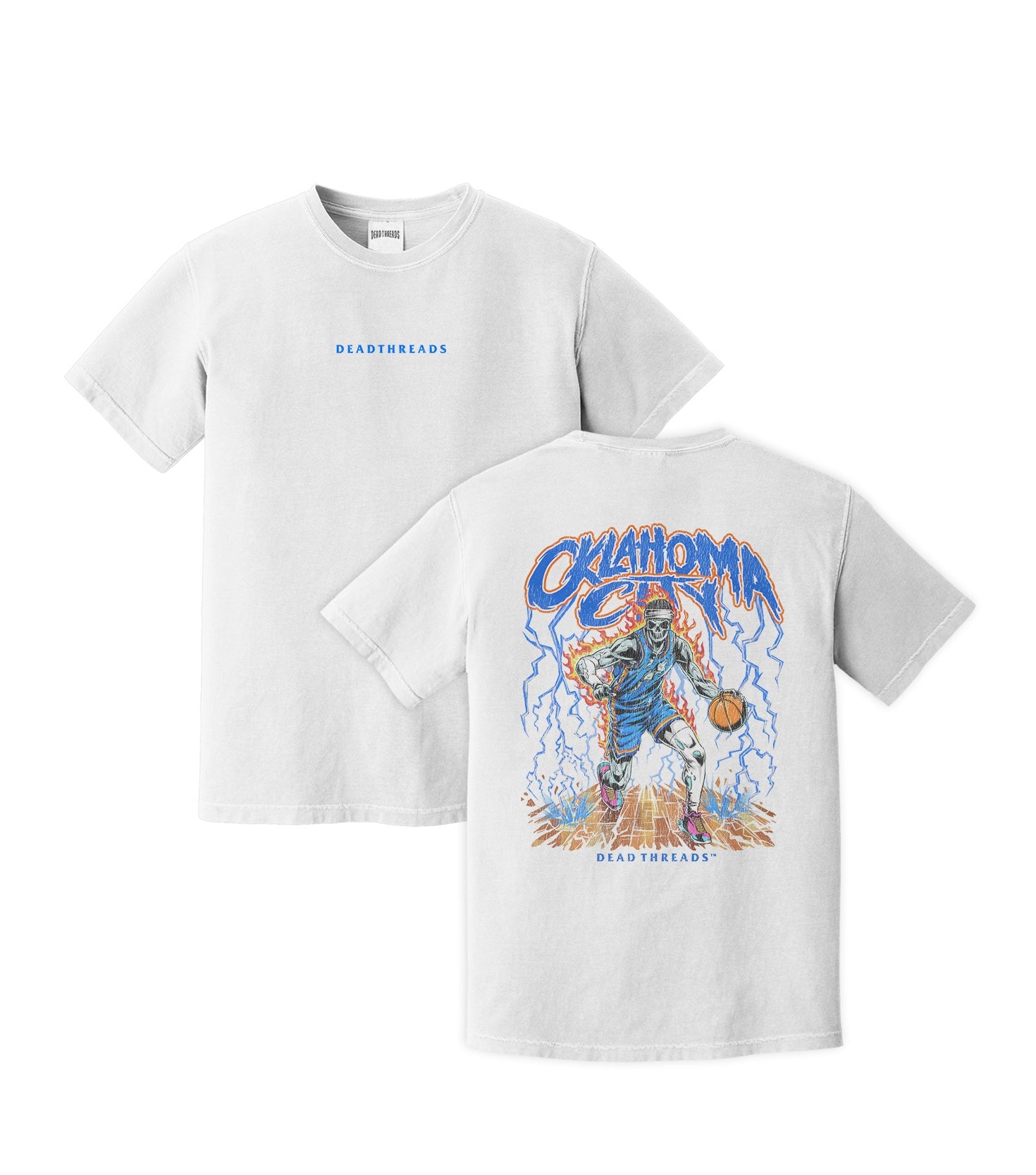 OKLAHOMA CITY BASKETBALL - “DT ESSENTIAL" PREMIUM T - SHIRT – T-Shirt – Dead Threads Apparel