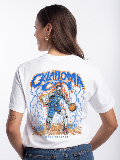 OKLAHOMA CITY BASKETBALL - “DT ESSENTIAL" PREMIUM T - SHIRT – T-Shirt – Dead Threads Apparel