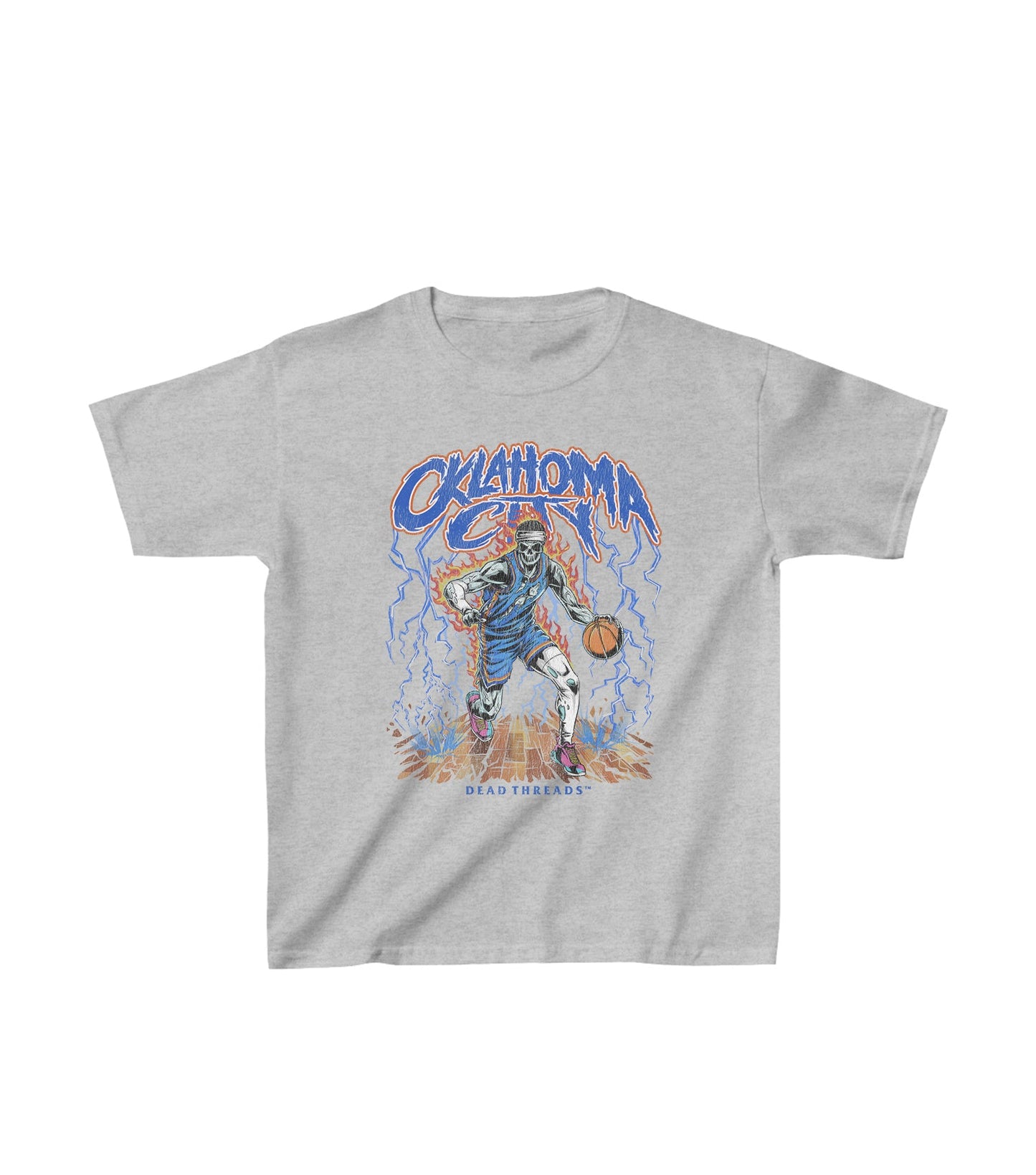 OKLAHOMA CITY BASKETBALL - KIDS – Kids clothes – Dead Threads Apparel