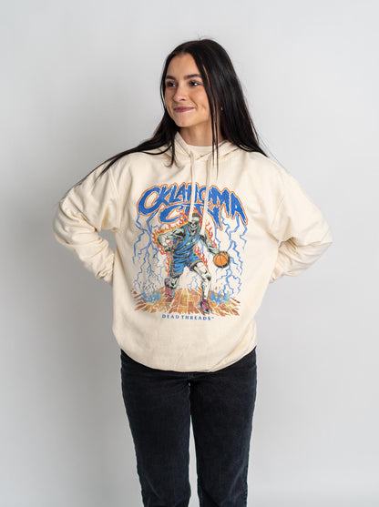 OKLAHOMA CITY BASKETBALL - LIGHTWEIGHT HOODIE – Lightweight – Dead Threads Apparel