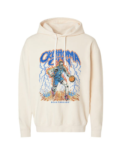 OKLAHOMA CITY BASKETBALL - LIGHTWEIGHT HOODIE – Lightweight – Dead Threads Apparel