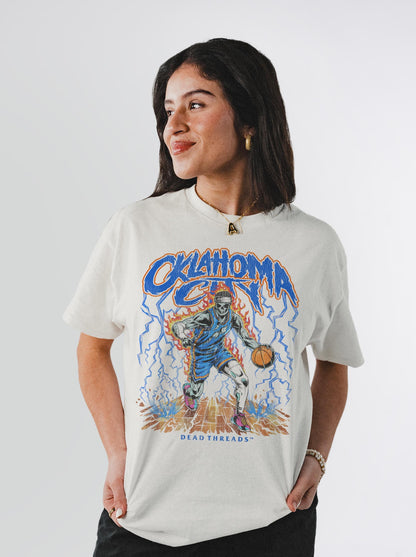 OKLAHOMA CITY BASKETBALL – T-Shirt – Dead Threads Apparel