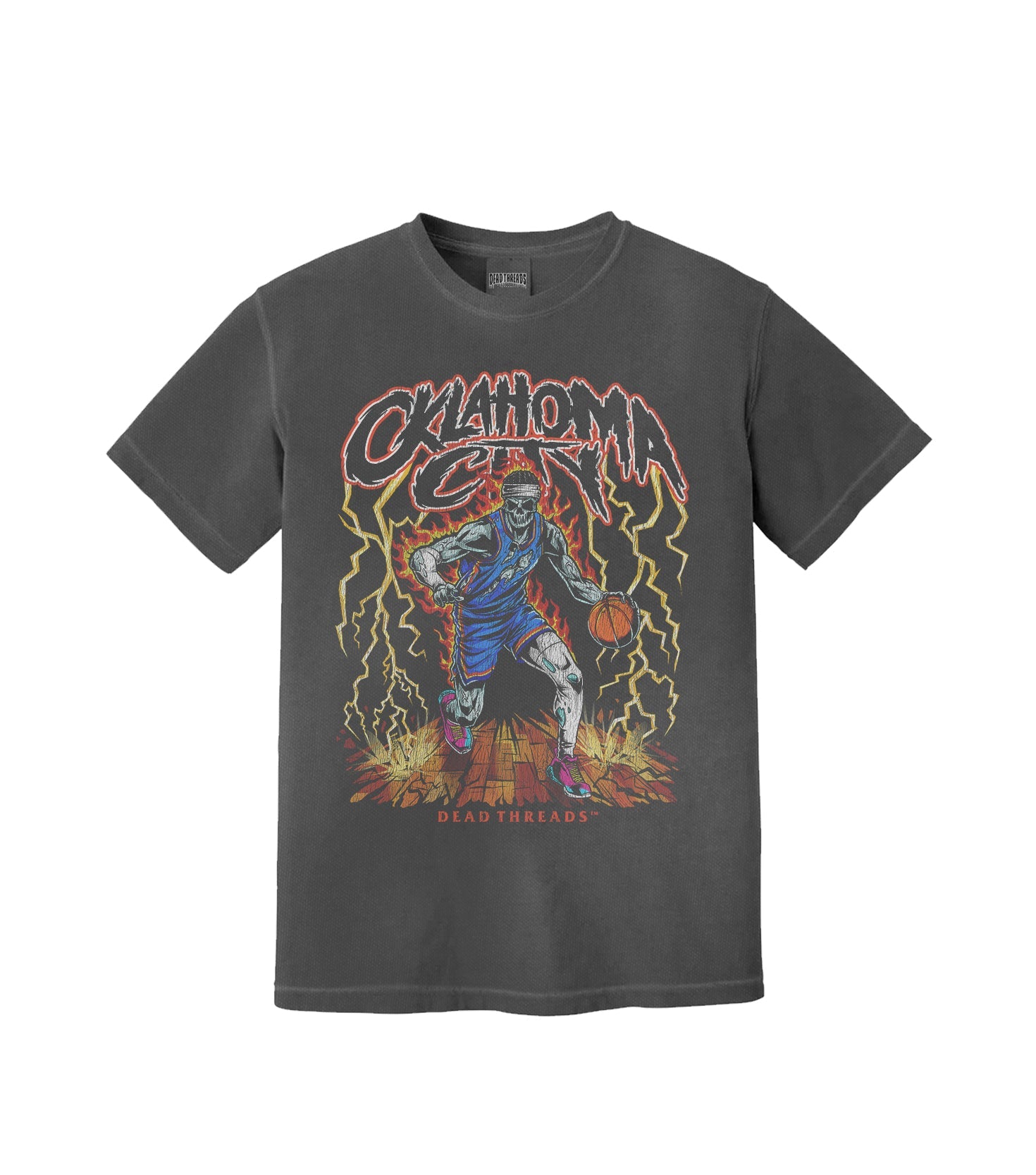 OKLAHOMA CITY BASKETBALL – T-Shirt – Dead Threads Apparel