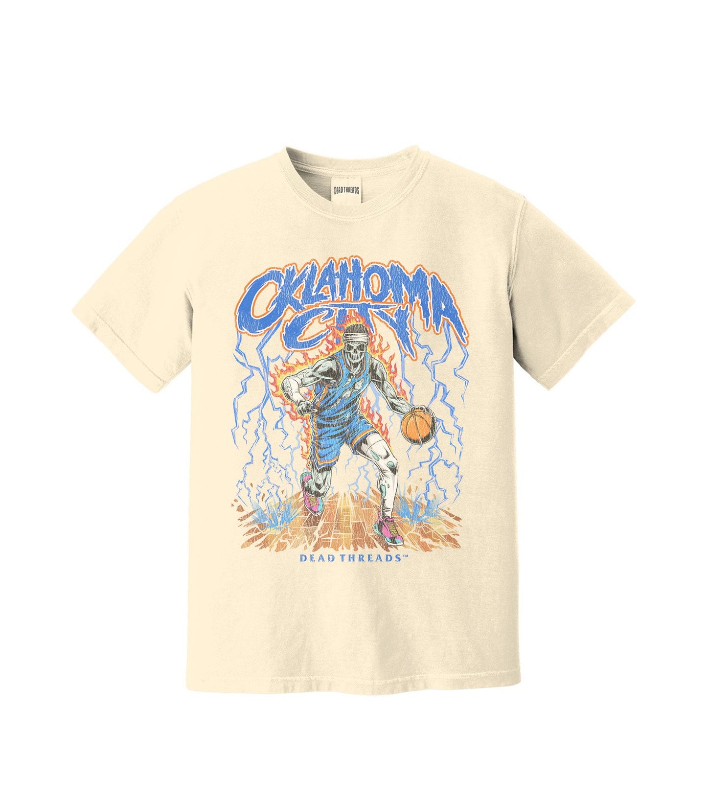 OKLAHOMA CITY BASKETBALL – T-Shirt – Dead Threads Apparel