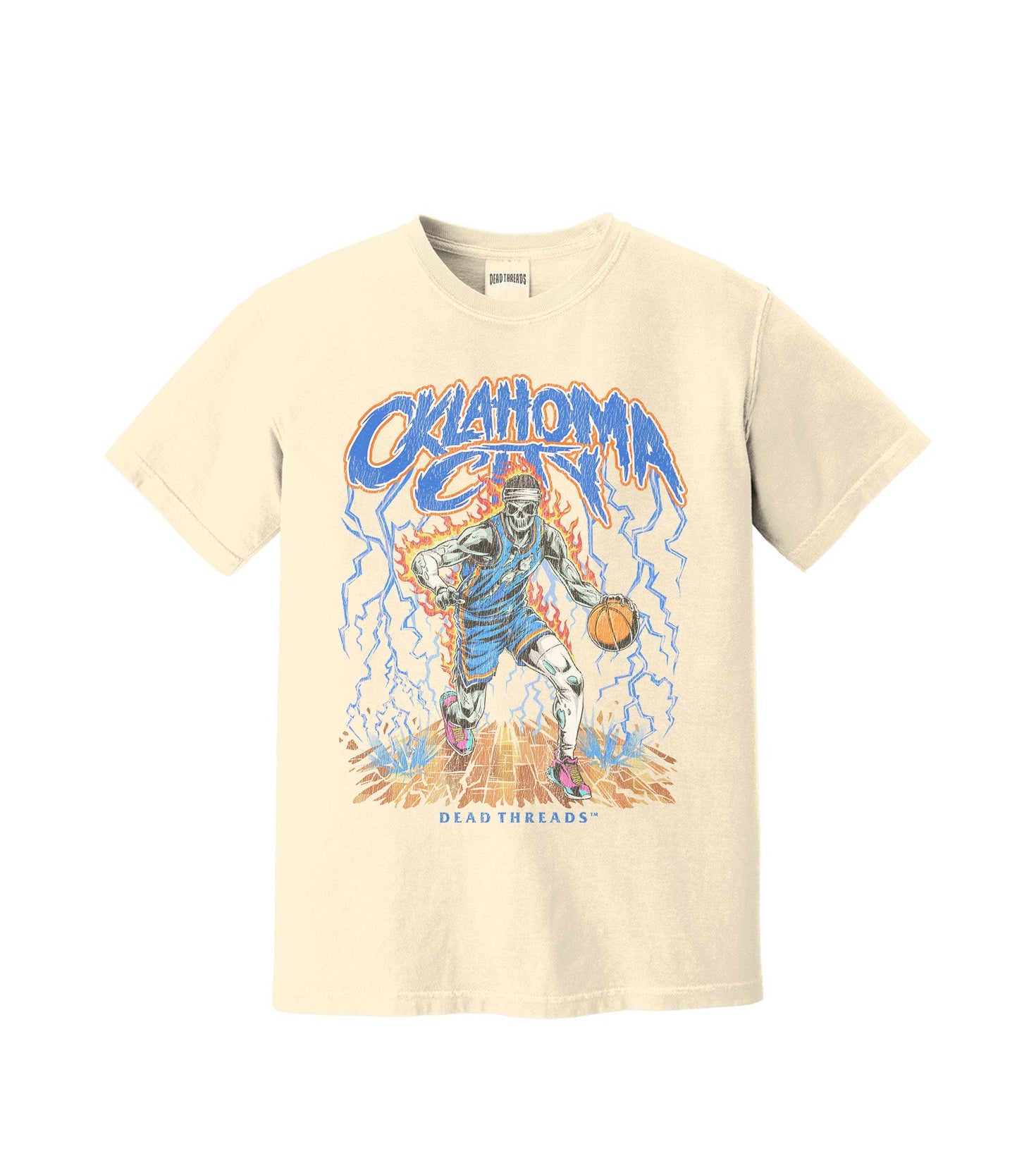 OKLAHOMA CITY BASKETBALL – T-Shirt – Dead Threads Apparel