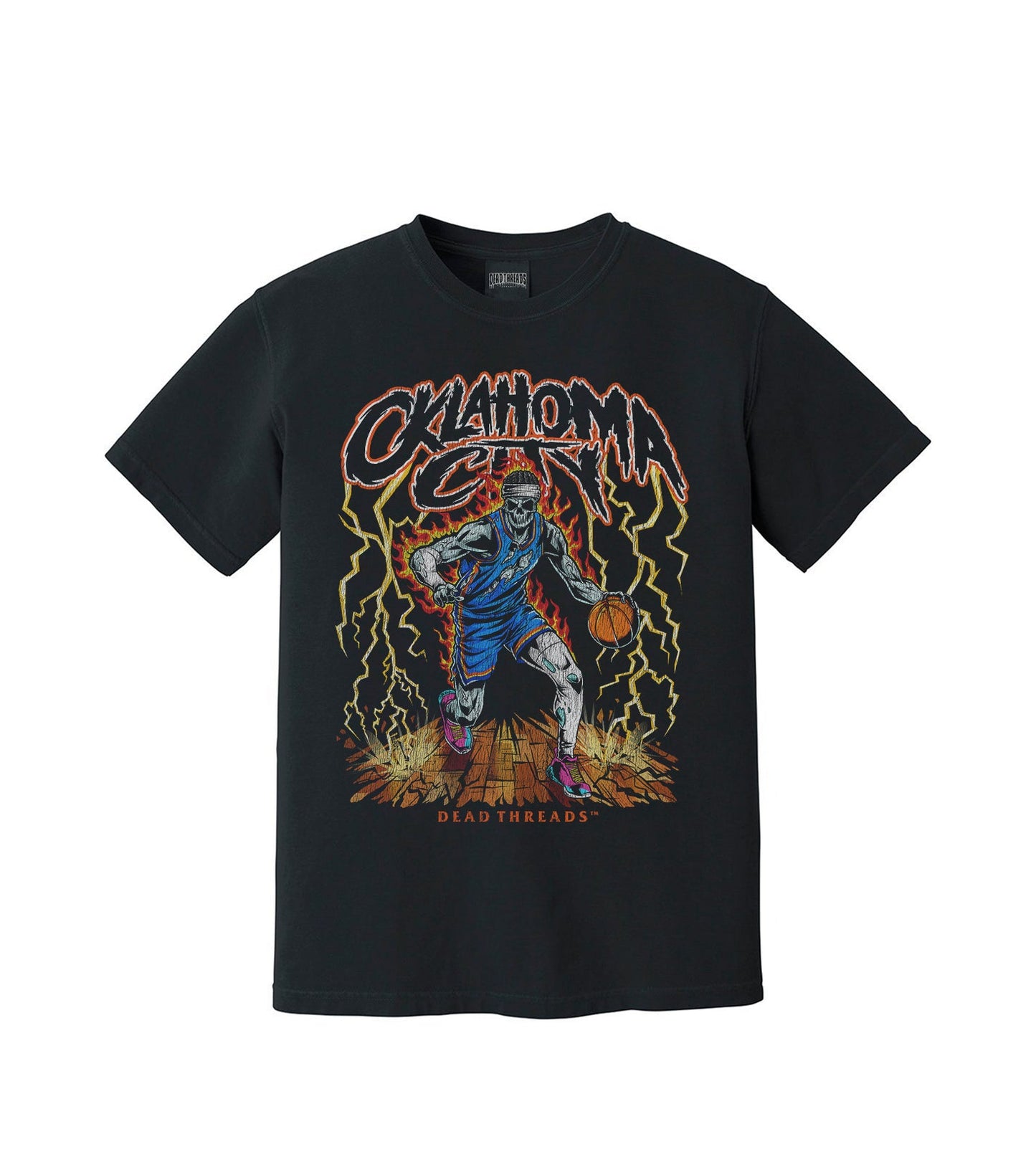 OKLAHOMA CITY BASKETBALL – T-Shirt – Dead Threads Apparel
