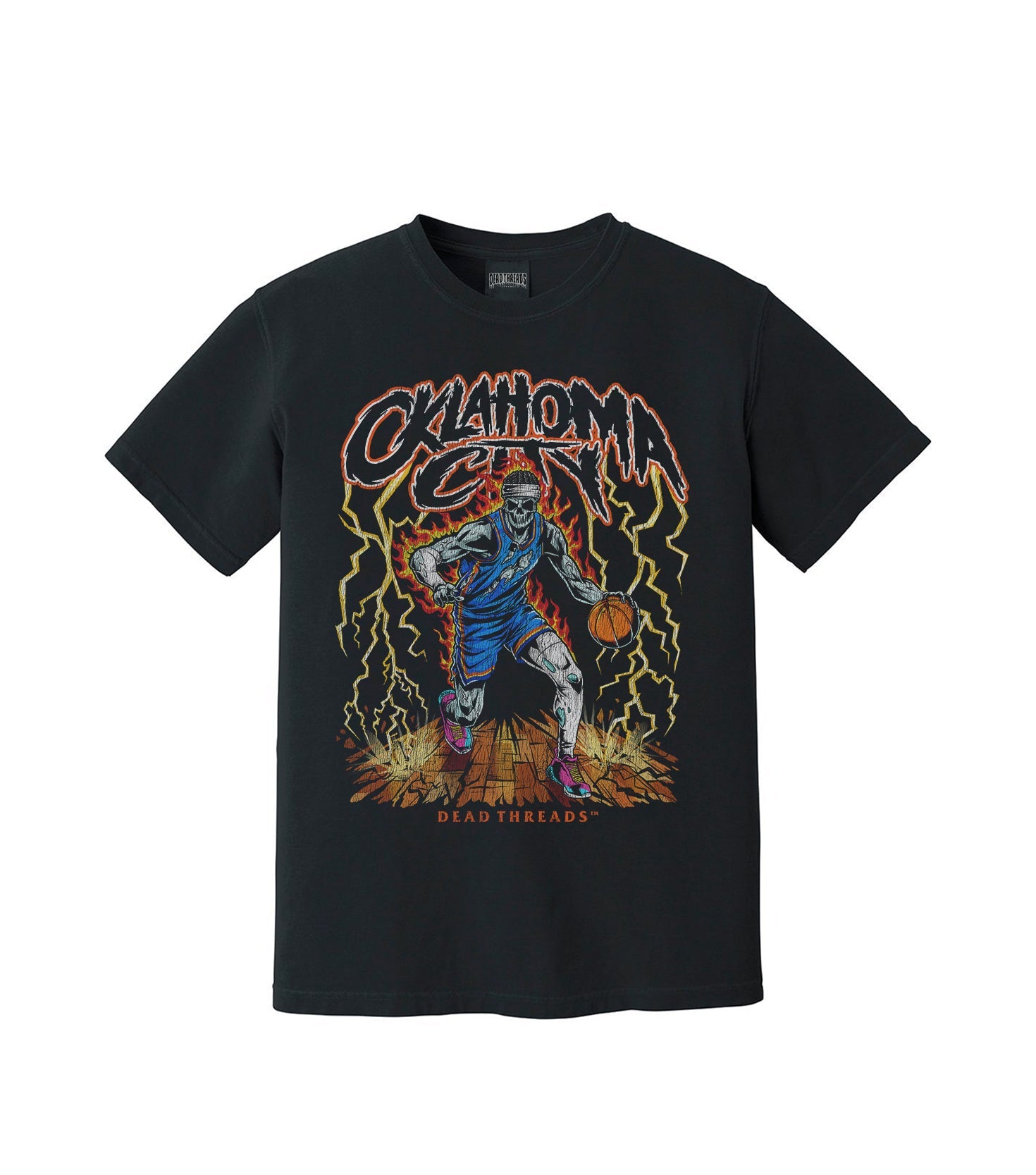OKLAHOMA CITY BASKETBALL – T-Shirt – Dead Threads Apparel