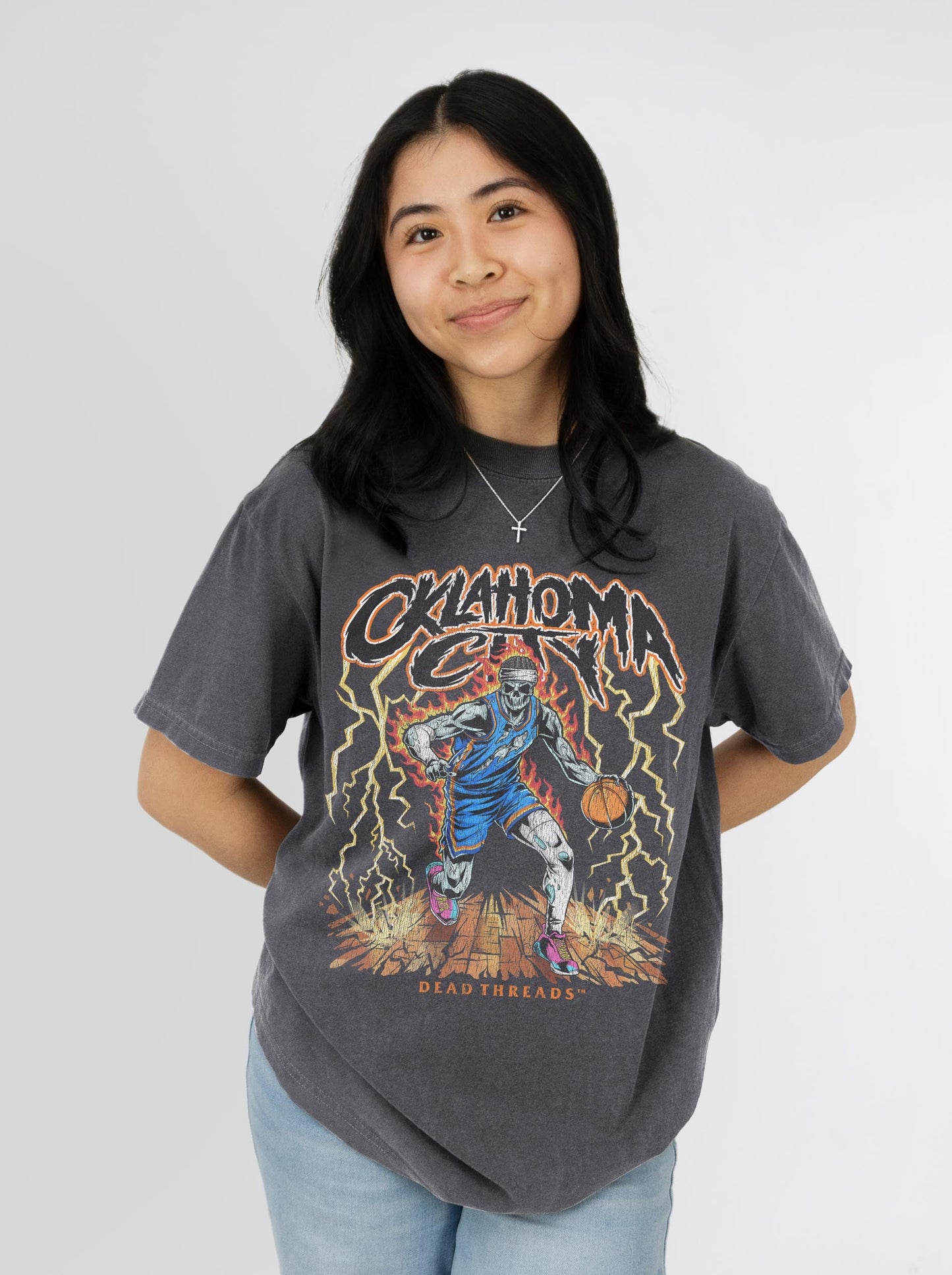 OKLAHOMA CITY BASKETBALL – T-Shirt – Dead Threads Apparel