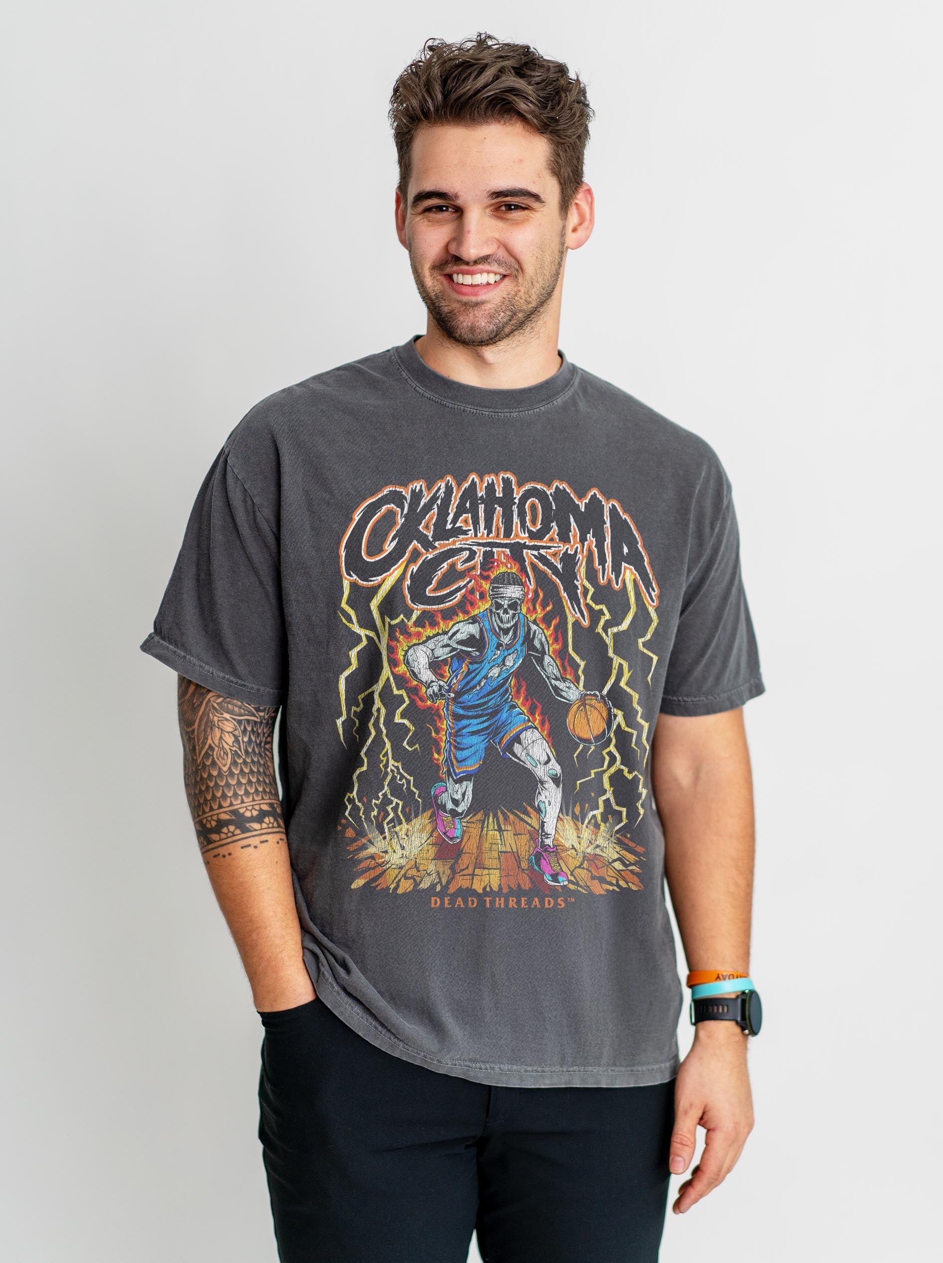 OKLAHOMA CITY BASKETBALL – T-Shirt – Dead Threads Apparel