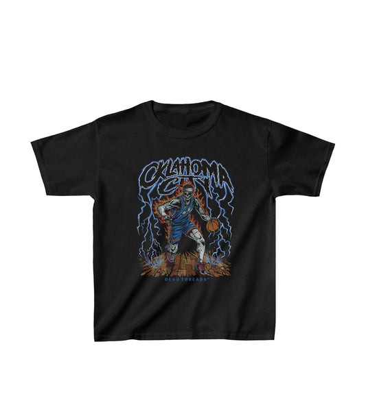 OKLAHOMA CITY "BLUE" BASKETBALL - KIDS – Kids clothes – Dead Threads Apparel